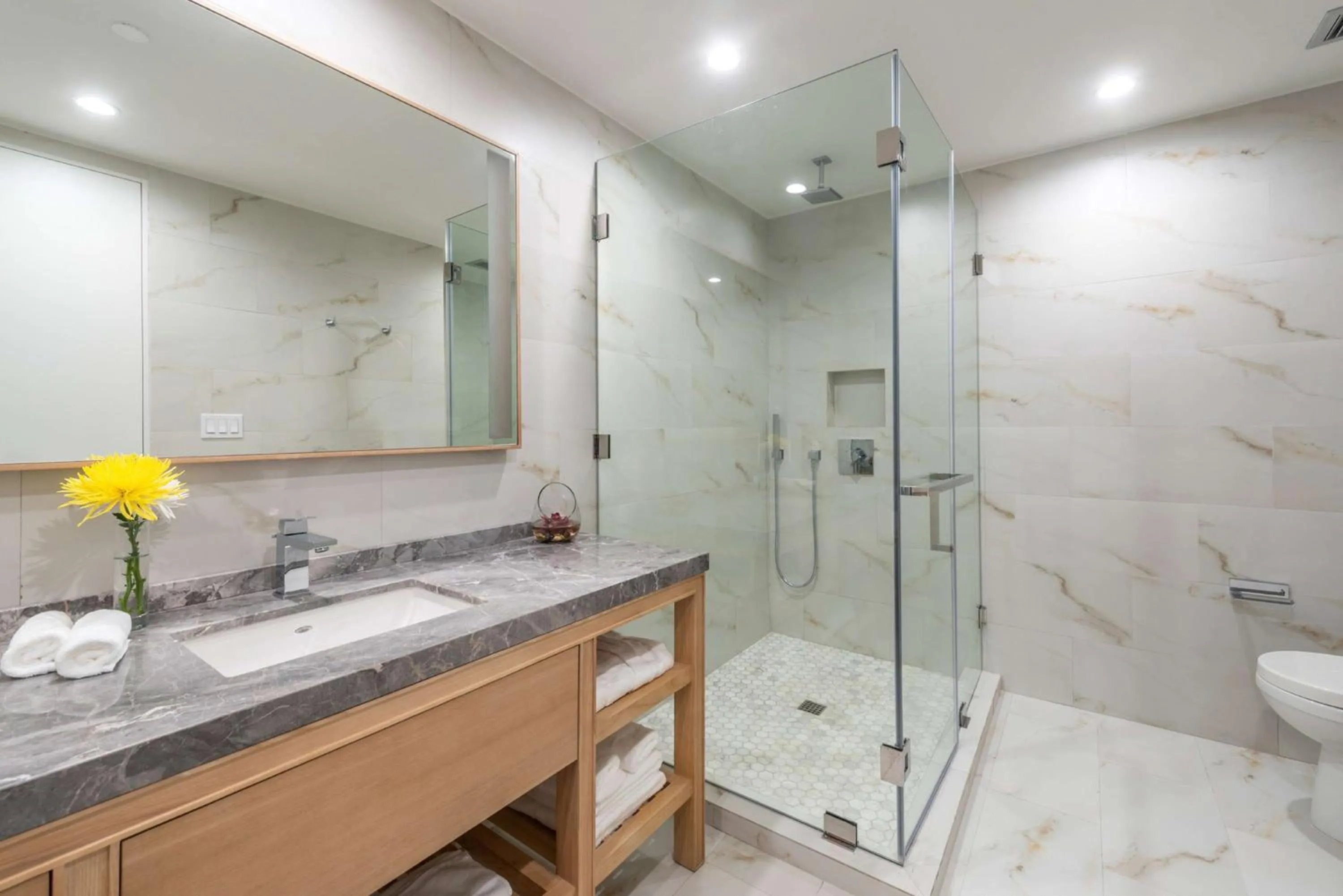 Bathroom in Koi Resort Saint Kitts, Curio Collection by Hilton