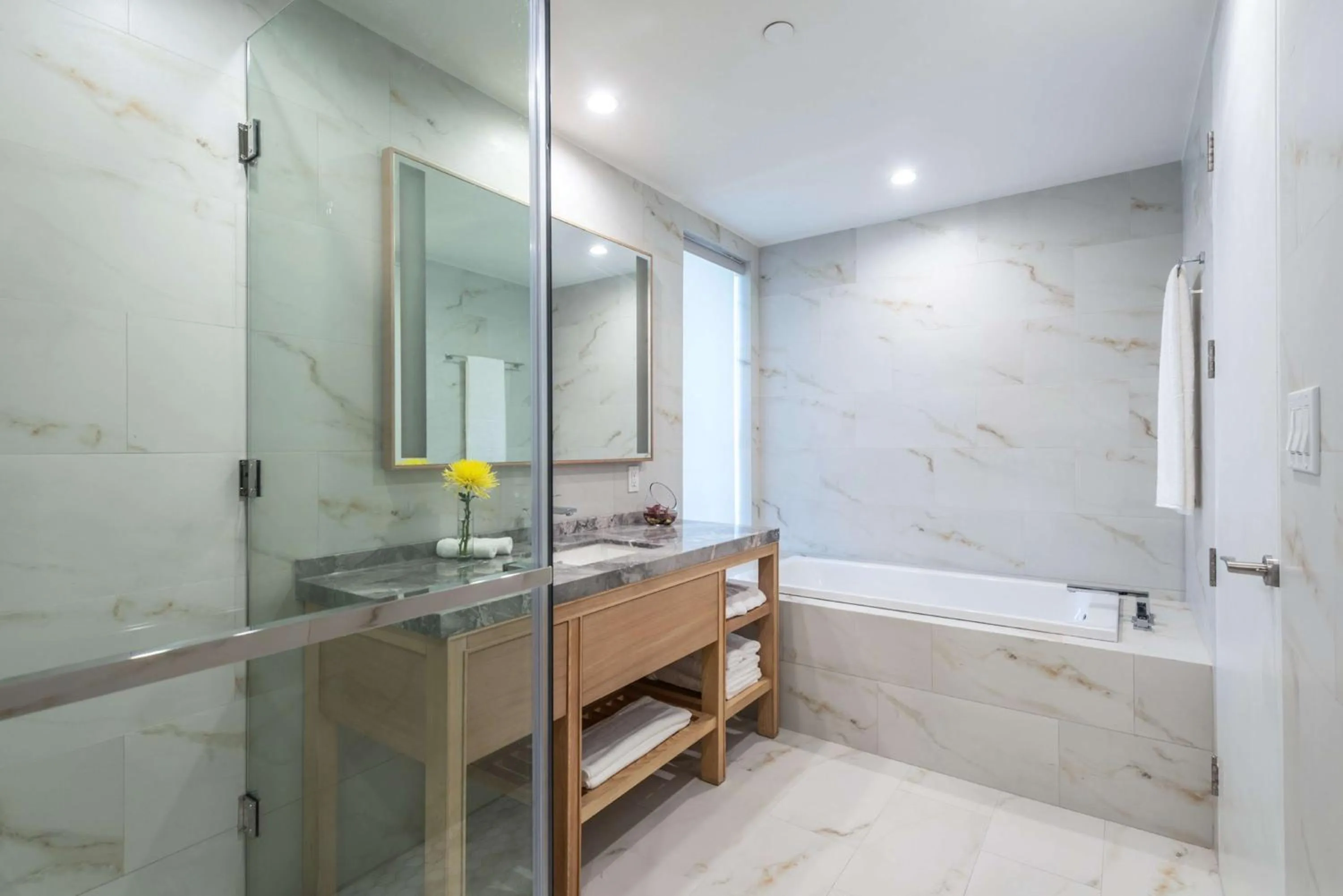 Bathroom in Koi Resort Saint Kitts, Curio Collection by Hilton