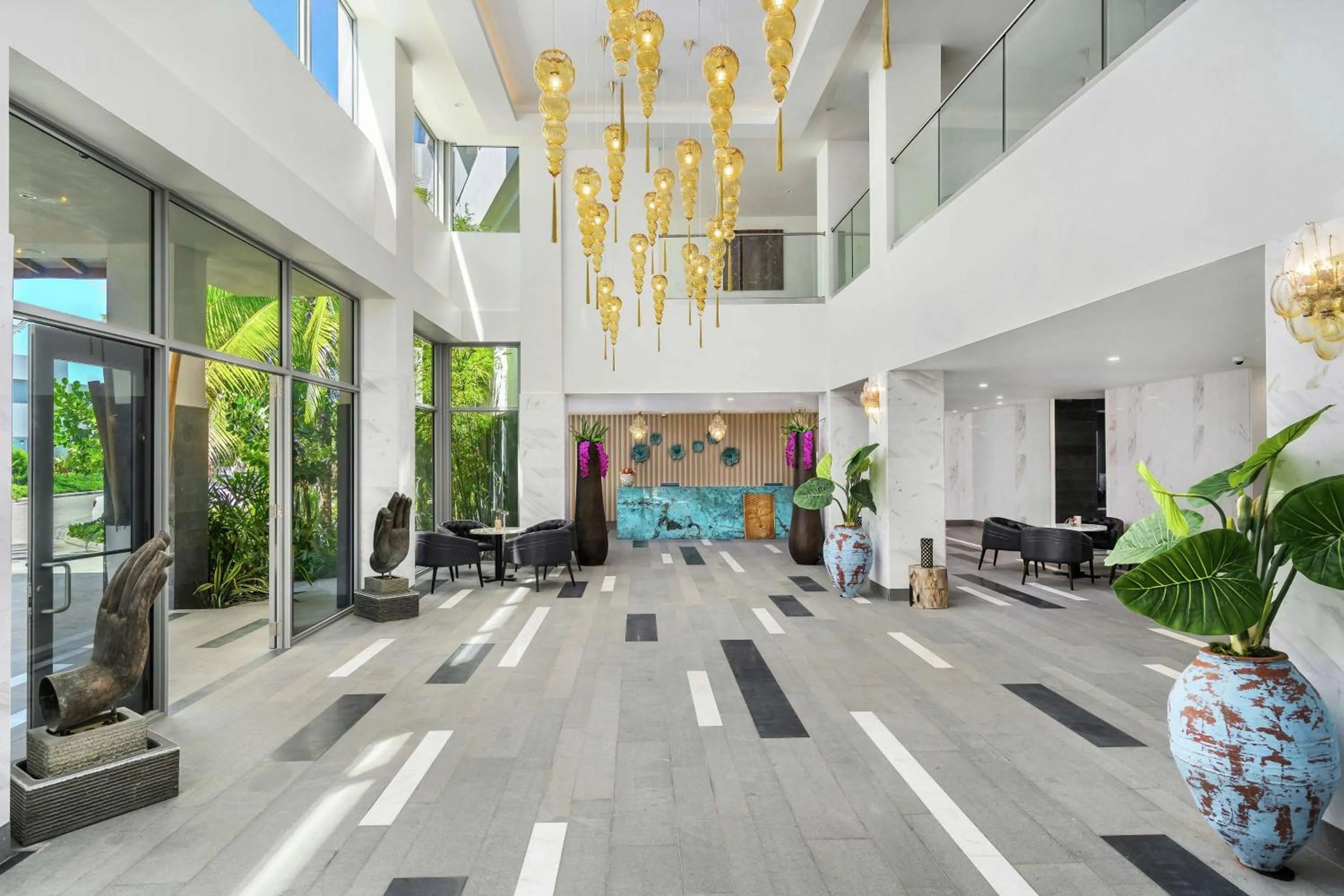 Lobby or reception in Koi Resort Saint Kitts, Curio Collection by Hilton
