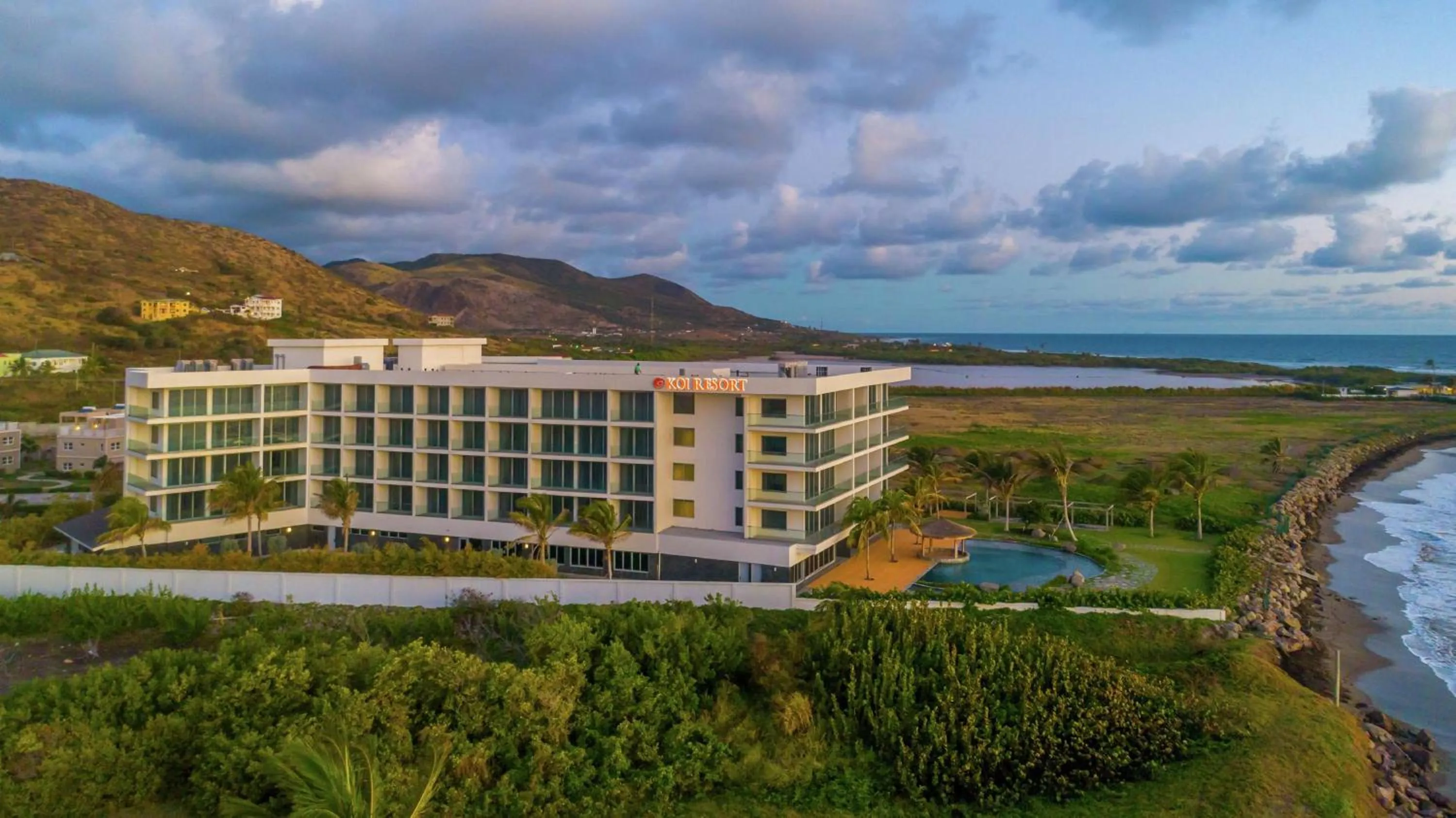 Property building in Koi Resort Saint Kitts, Curio Collection by Hilton