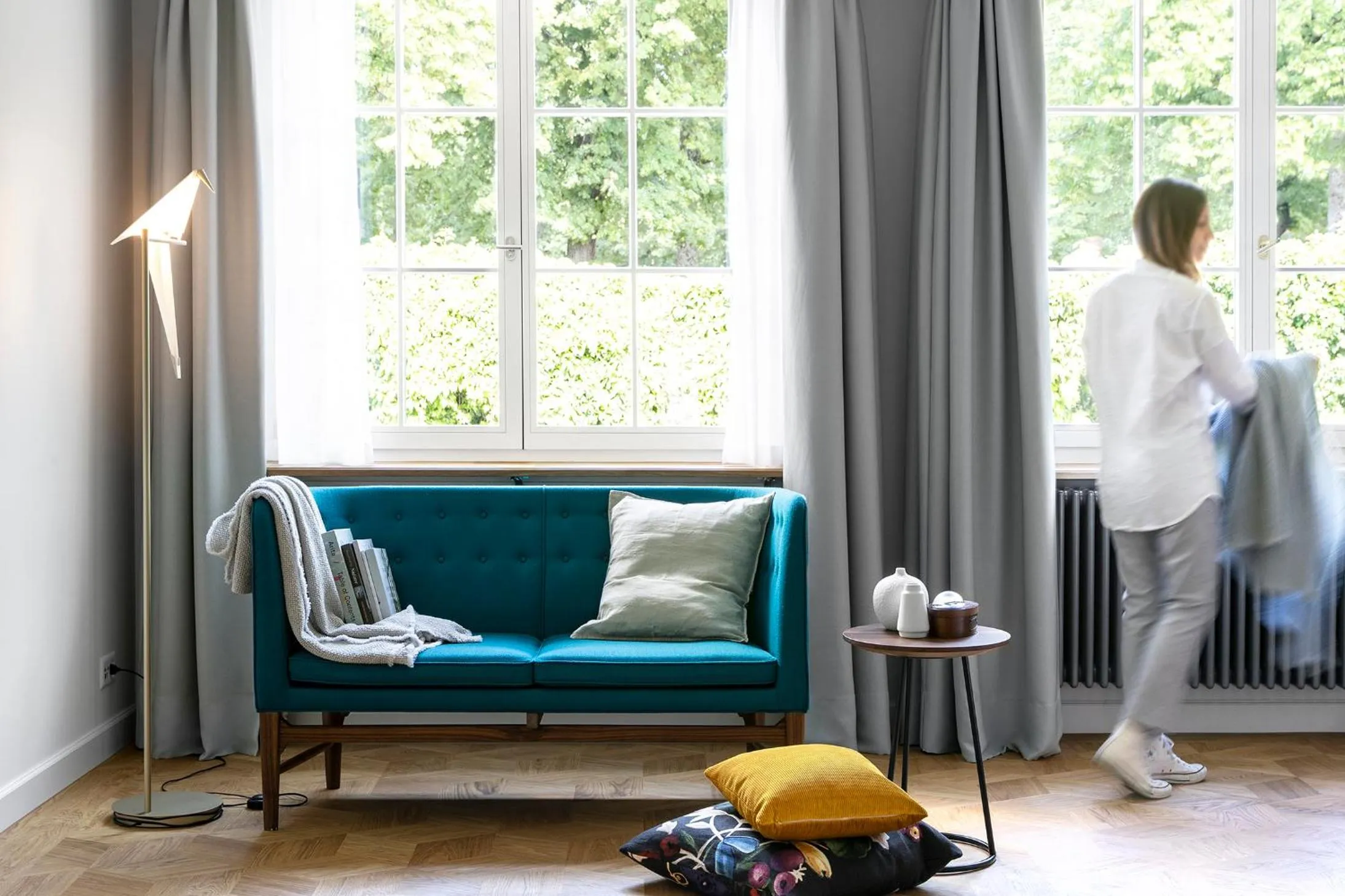 Seating area in Luxury Residences by Widder Hotel