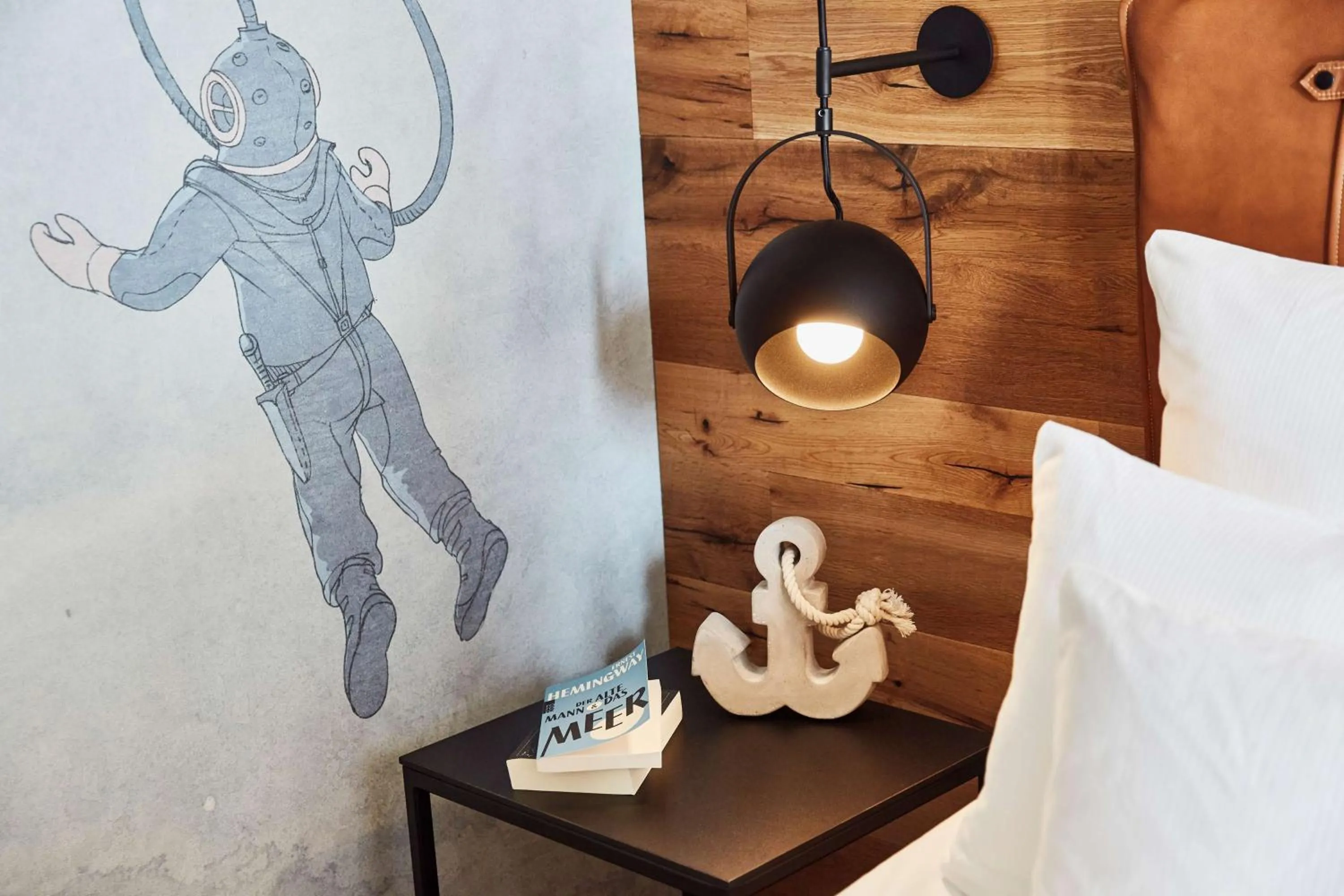 Bedroom, Bed in Me and All Hotel Kiel, by Hyatt