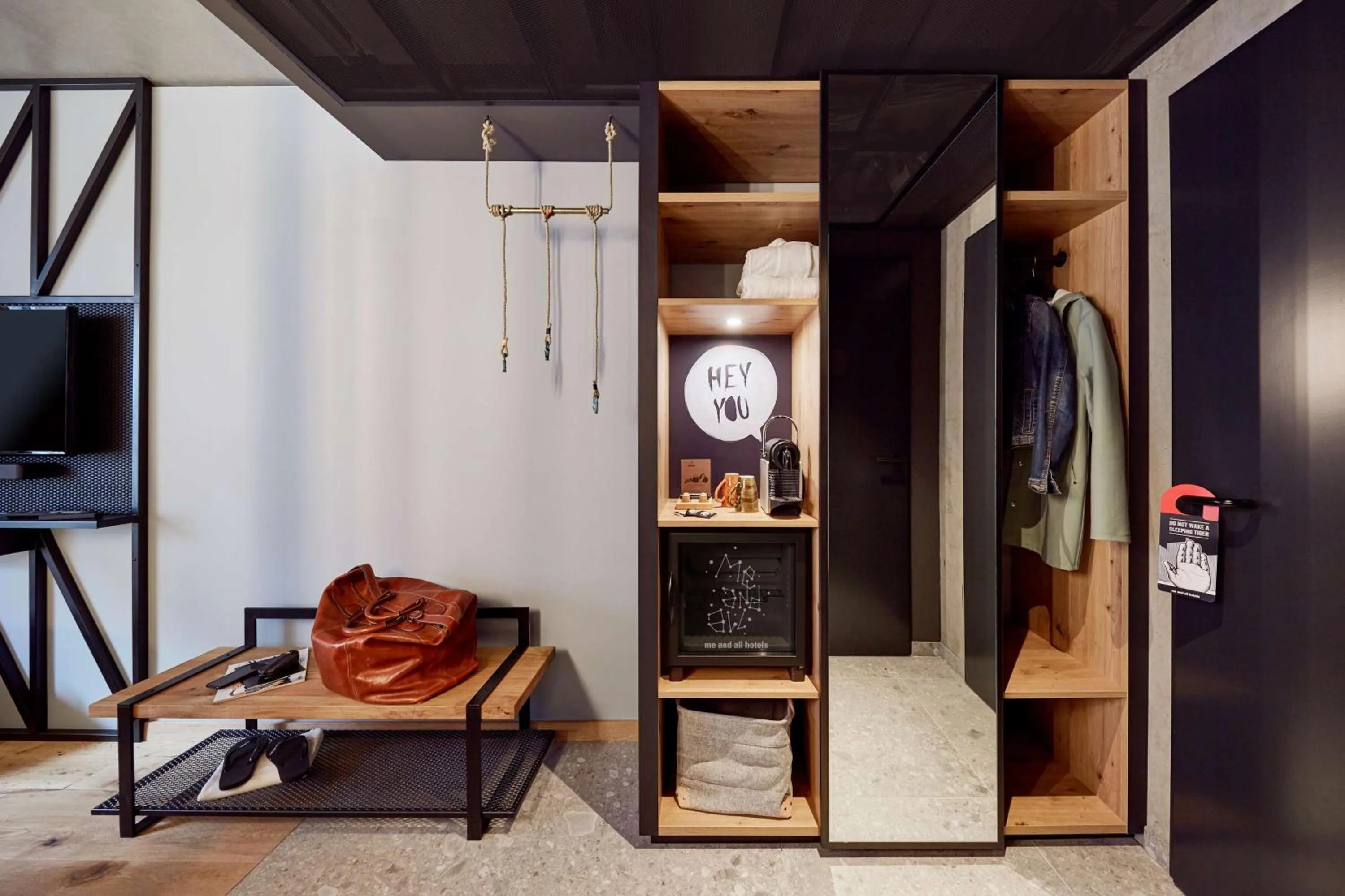 Bedroom in Me and All Hotel Kiel, by Hyatt