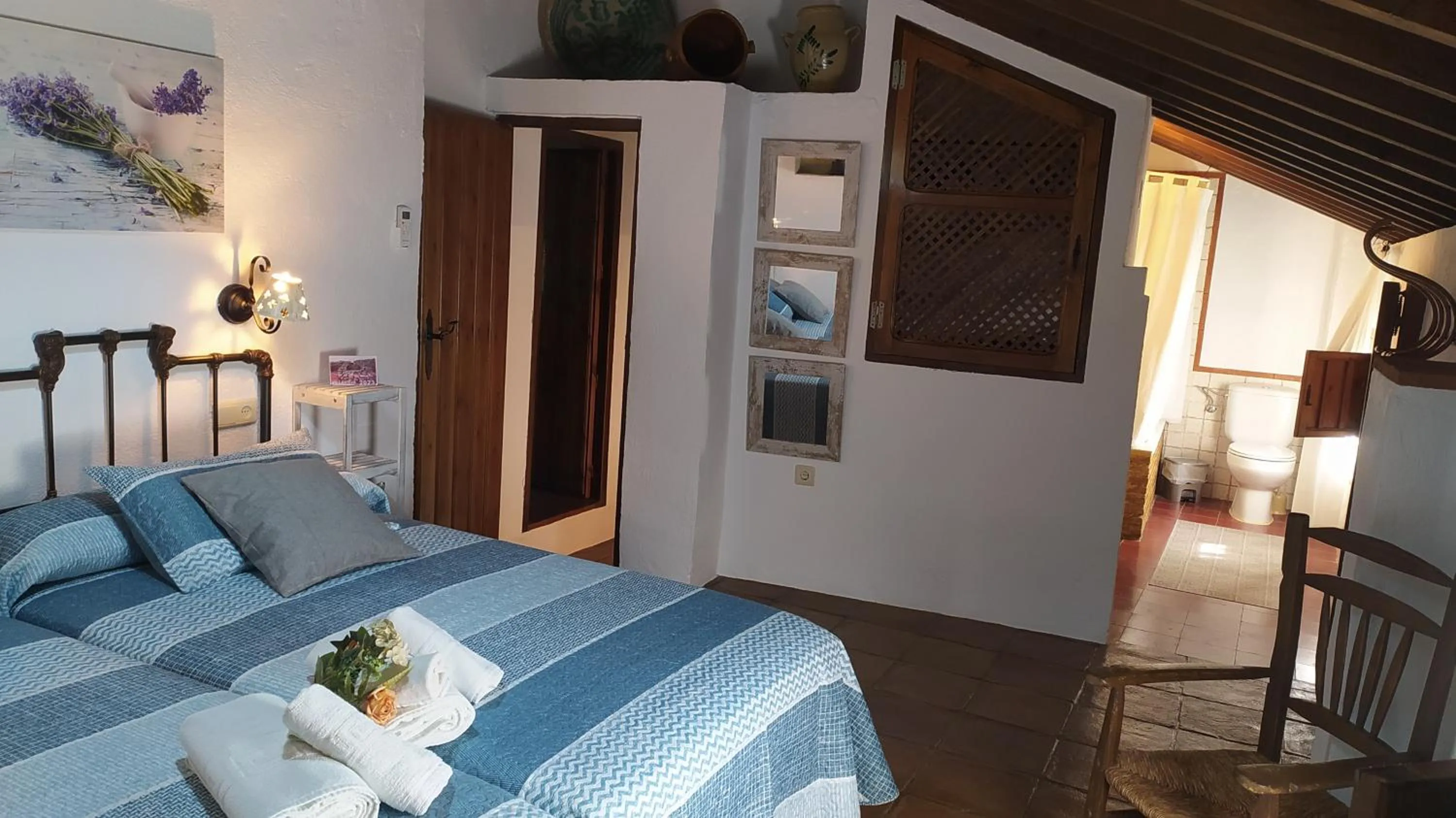 Bed in Cortijo Molino los Justos