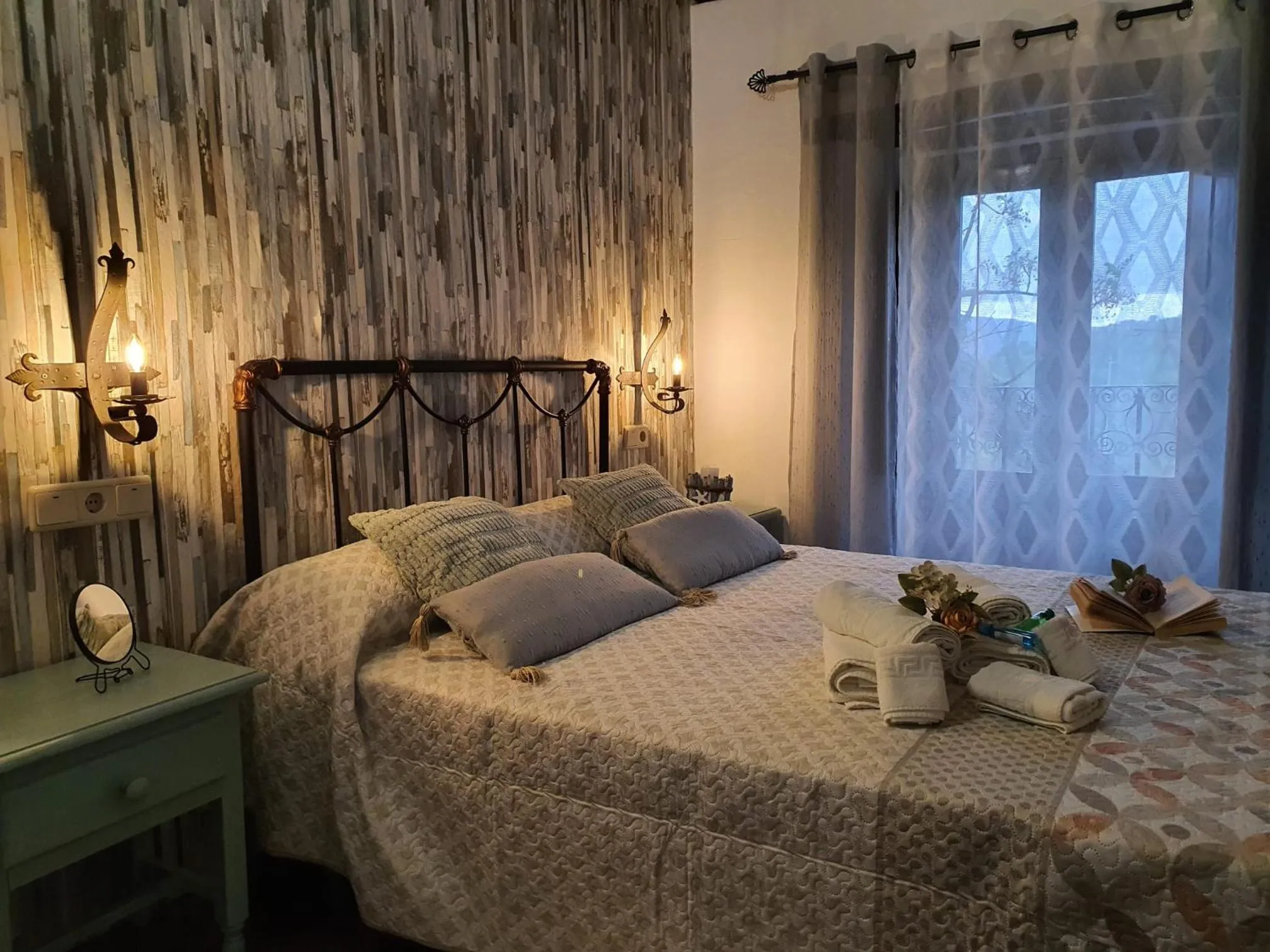 Bed in Cortijo Molino los Justos