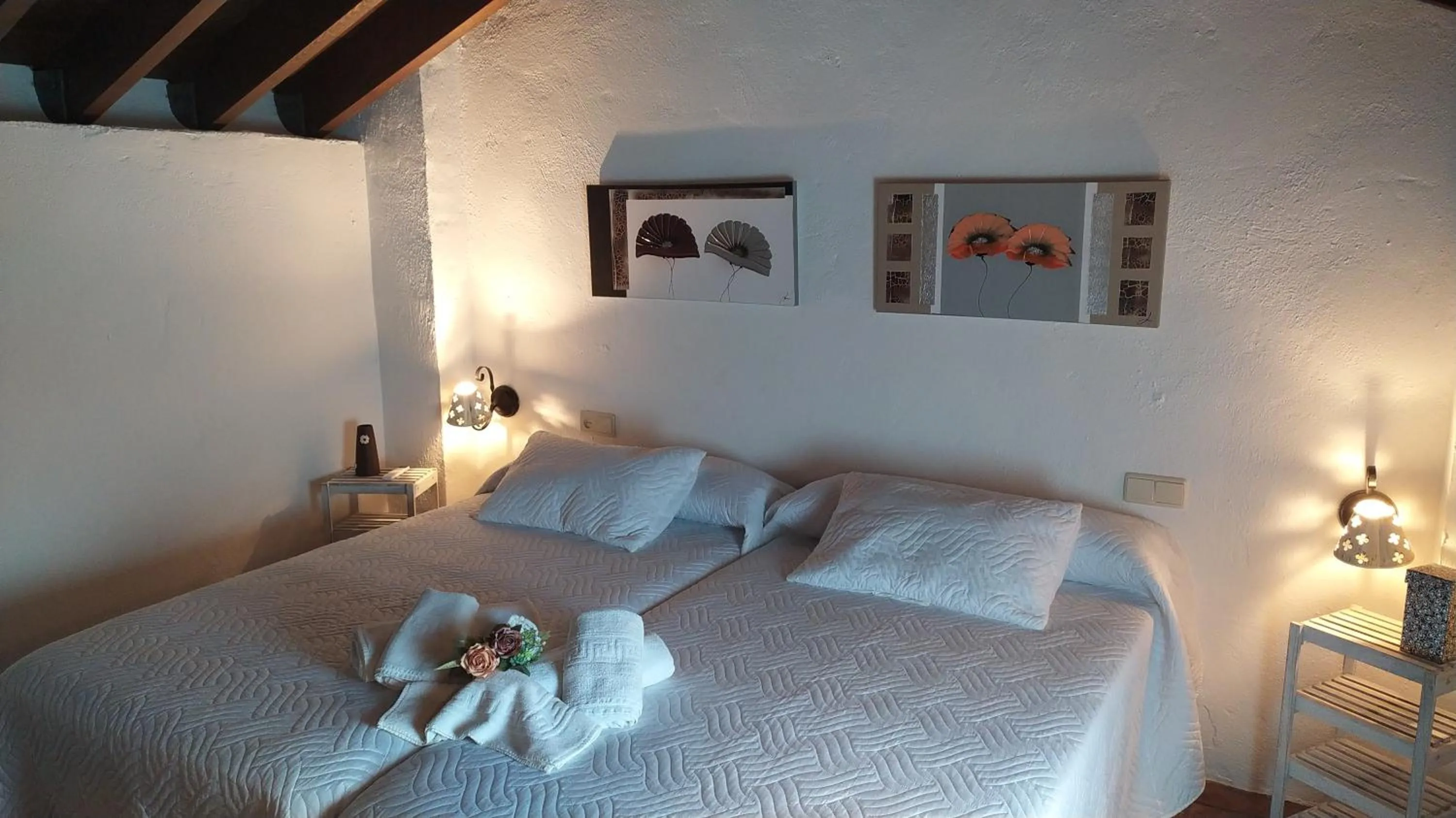 Bed in Cortijo Molino los Justos