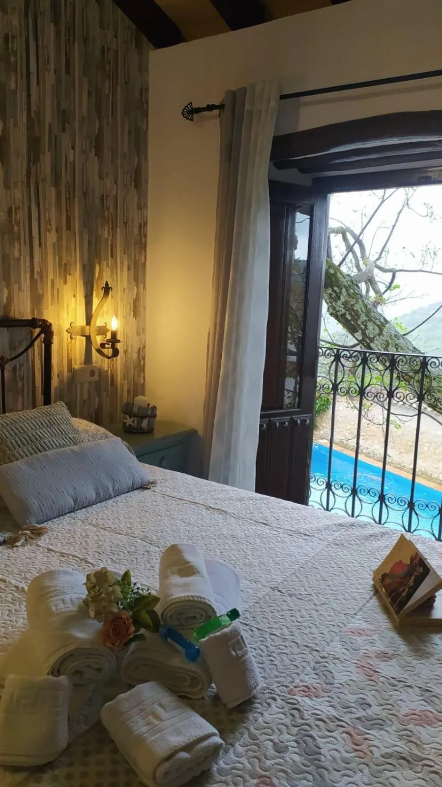 Bed in Cortijo Molino los Justos