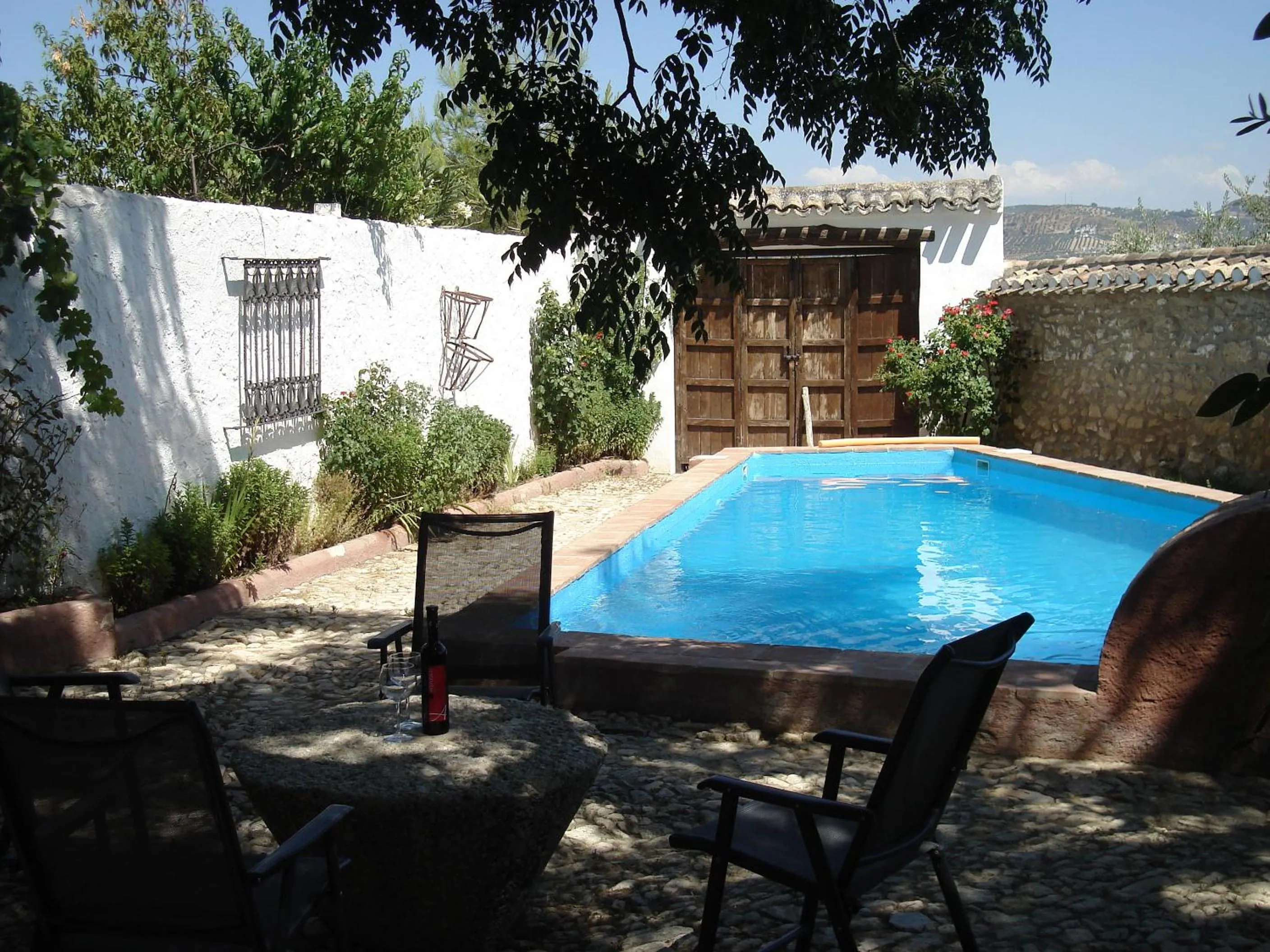 Swimming pool in Cortijo Molino los Justos
