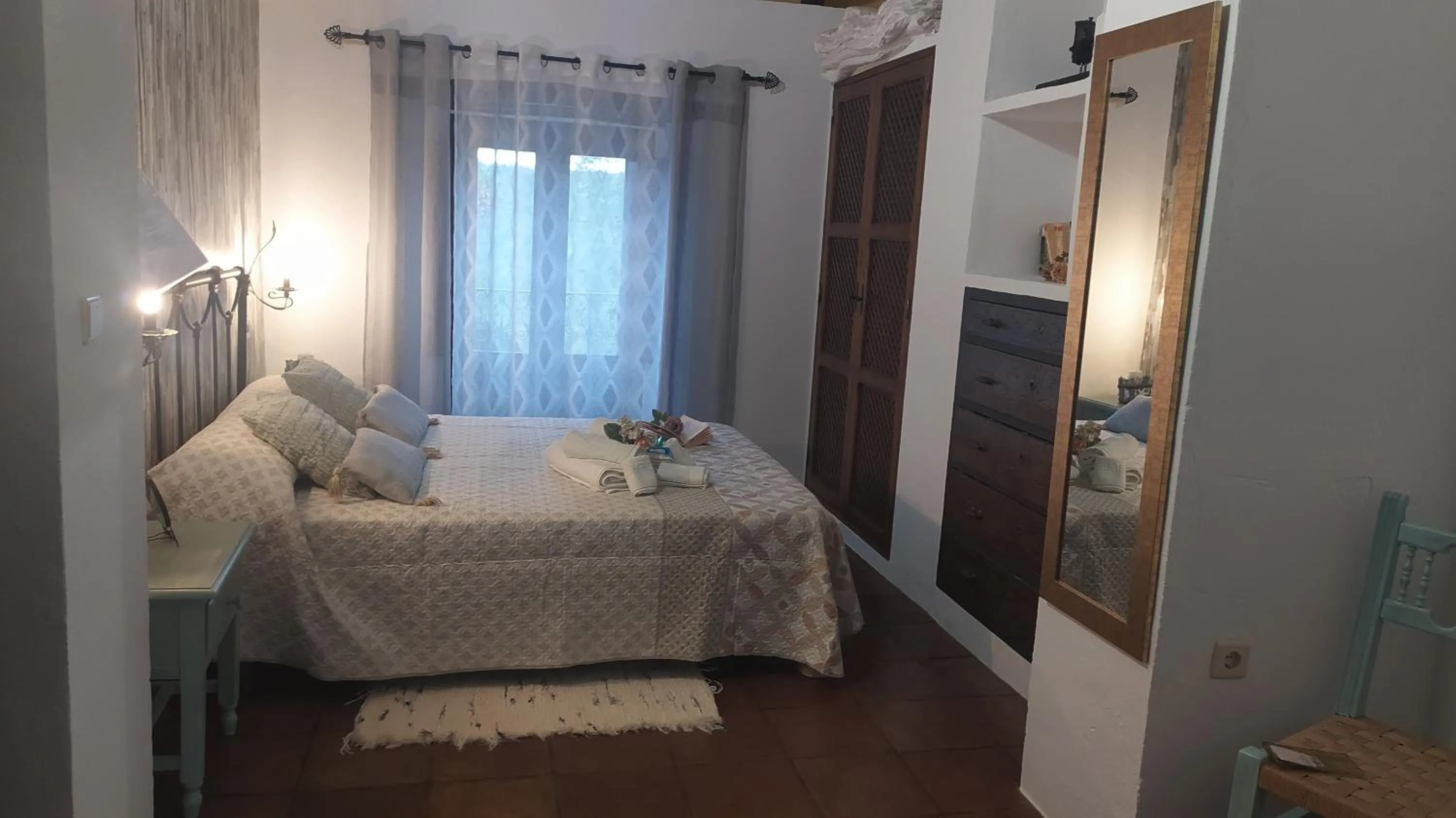Bed in Cortijo Molino los Justos