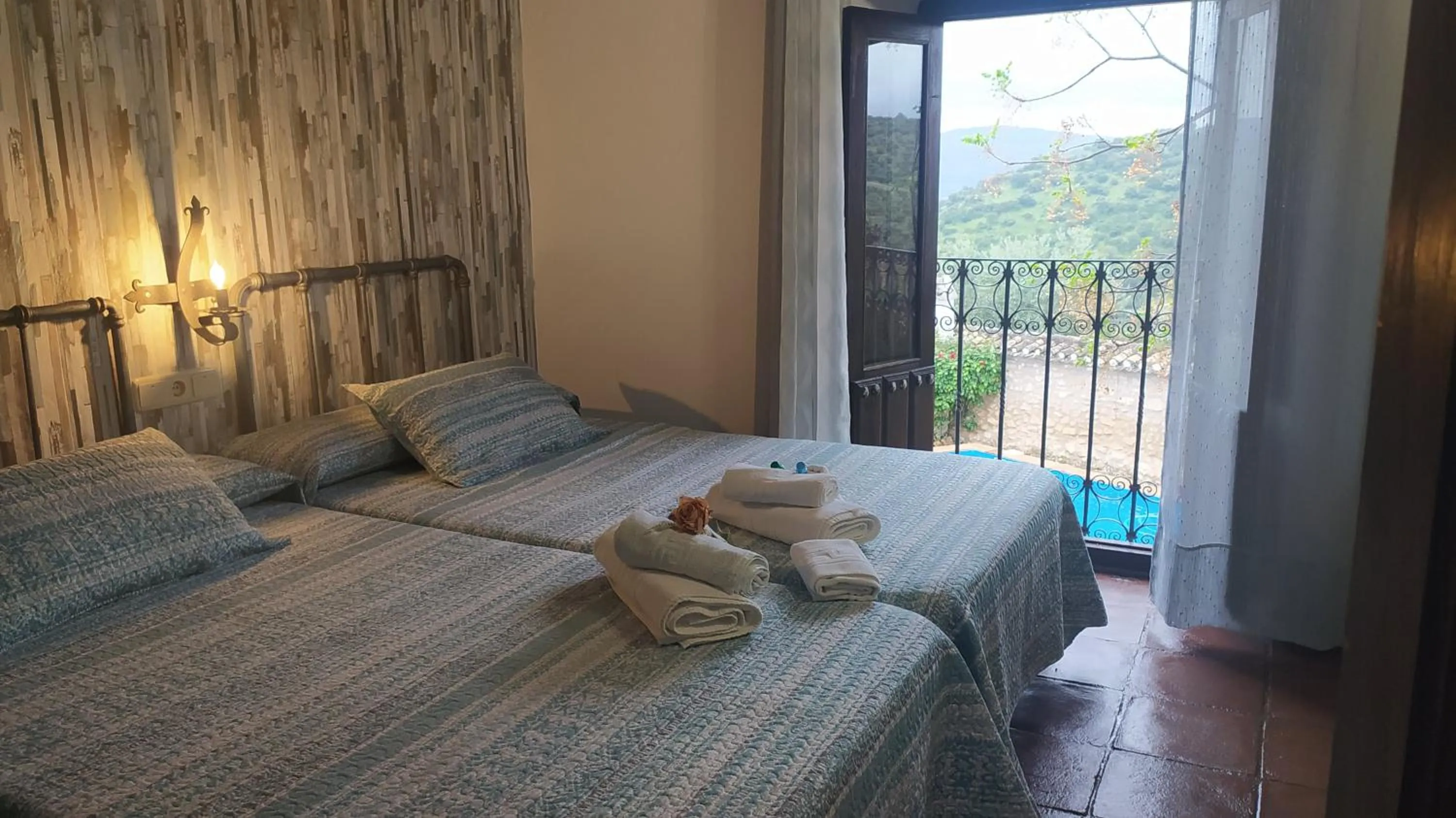 Bed in Cortijo Molino los Justos