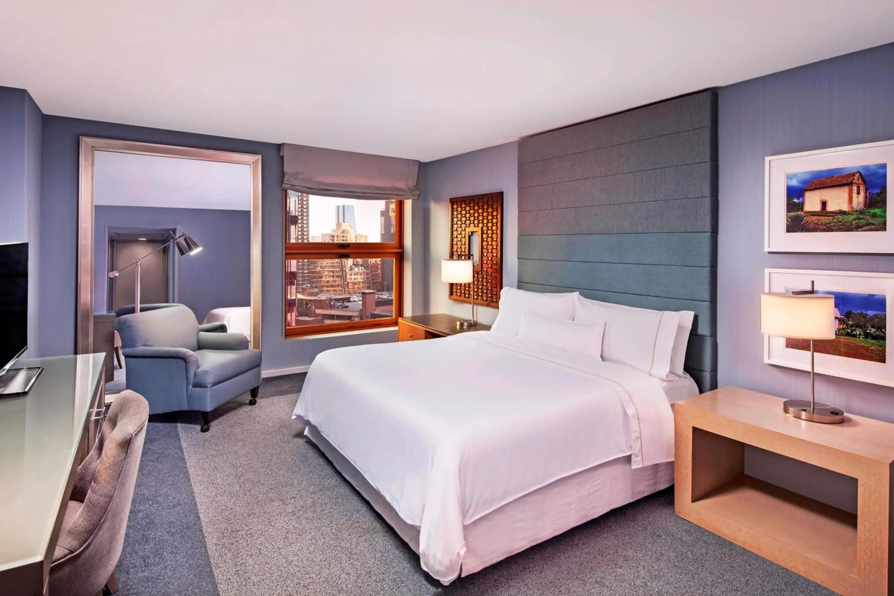 Photo of the whole room, Bed in The Westin New York at Times Square