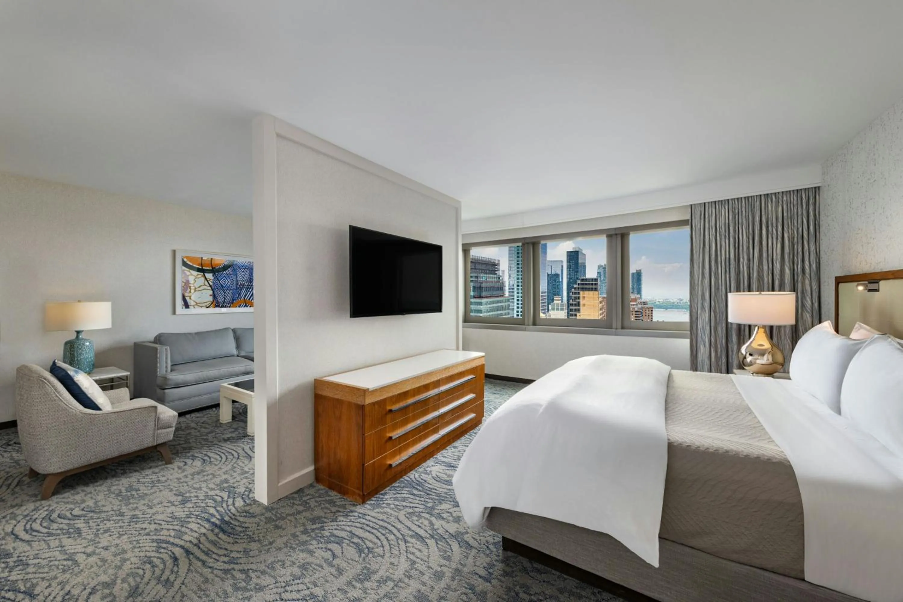 Photo of the whole room, Bed in The Westin New York at Times Square