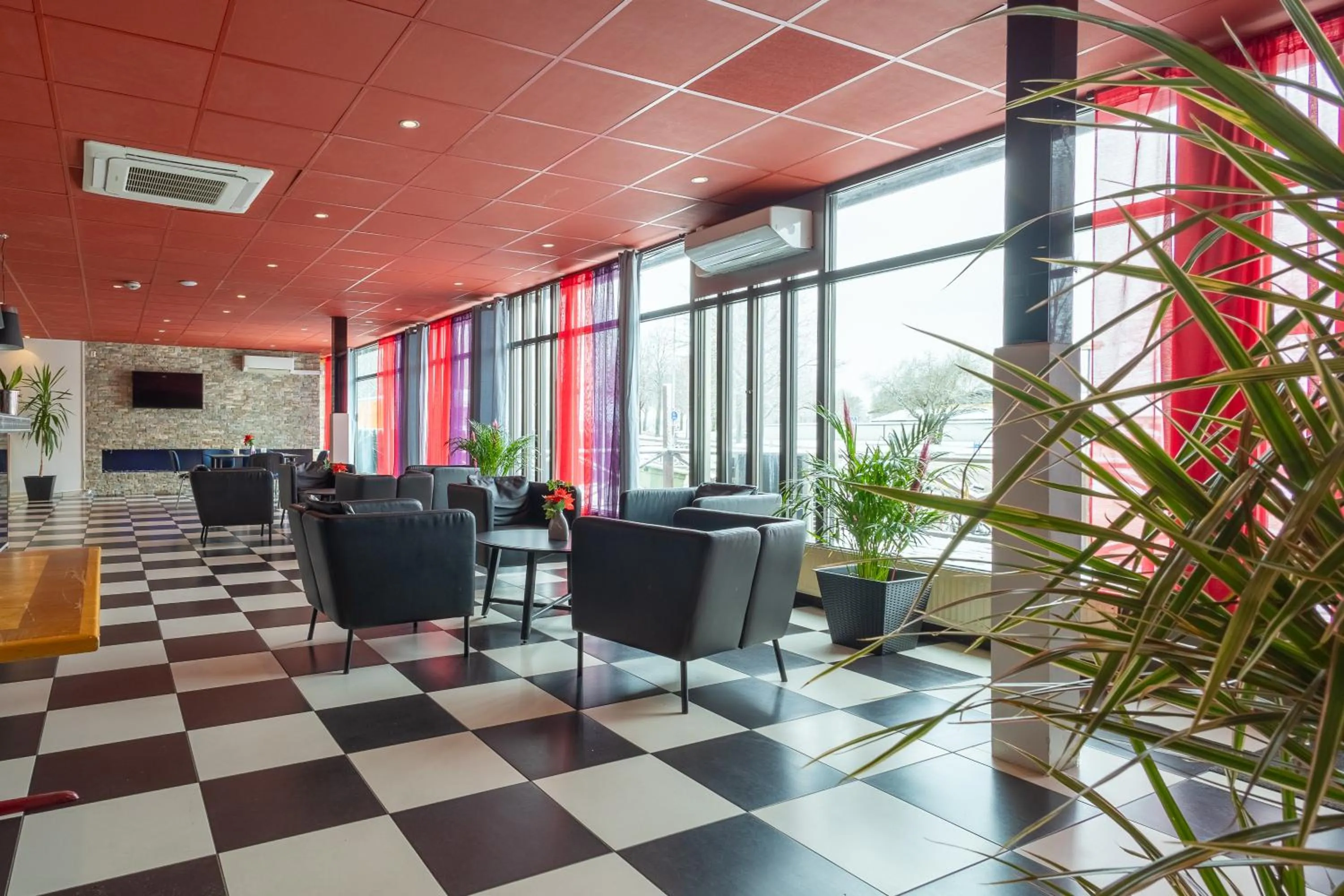 Lobby or reception in Halmstad Hotel Apartments