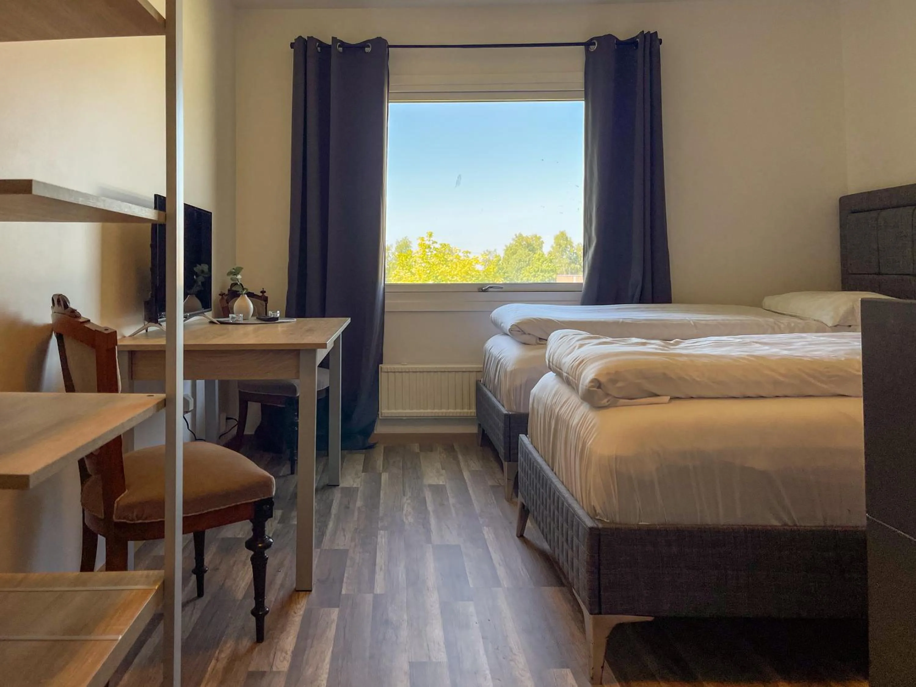 Bed in Halmstad Hotel Apartments