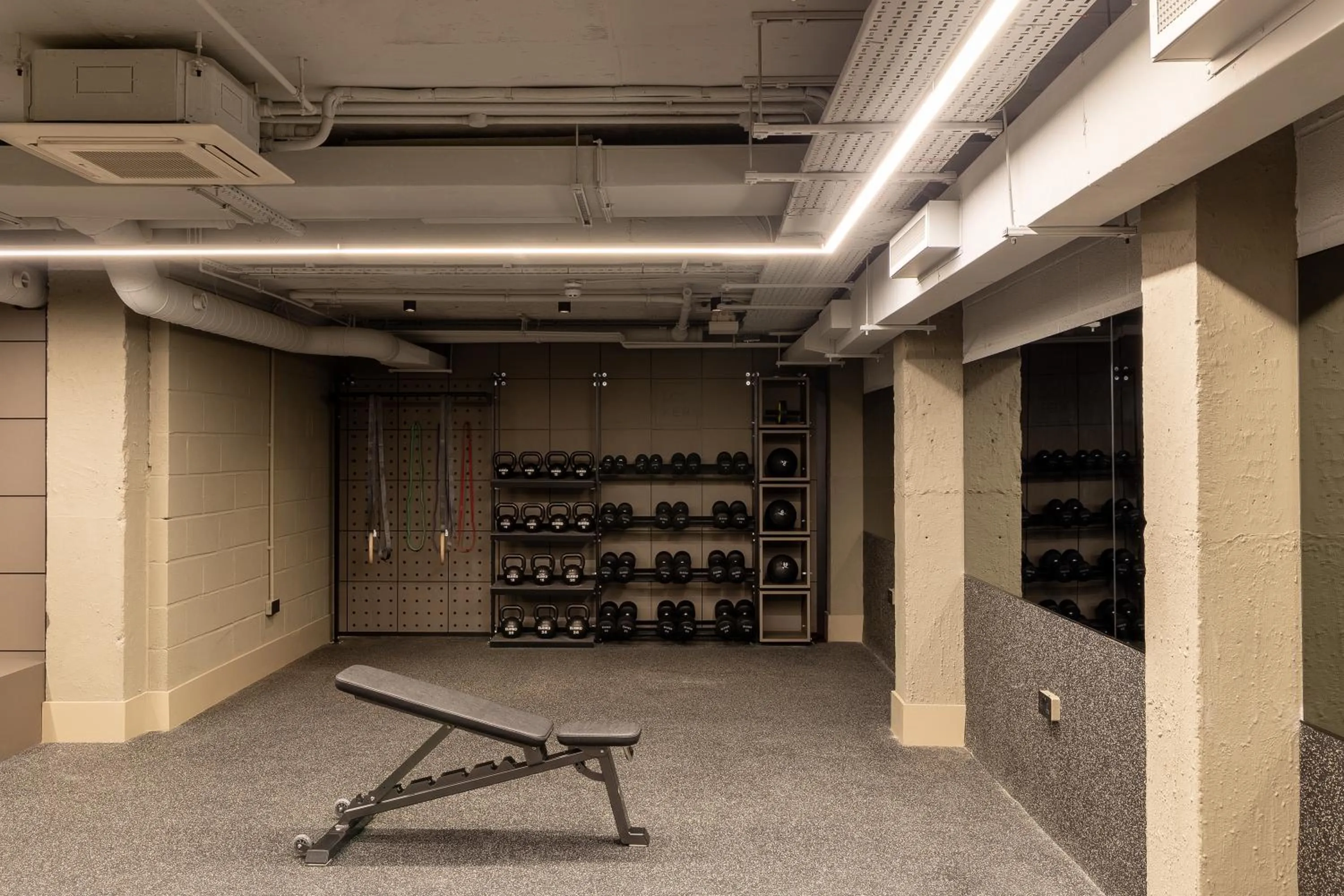 Fitness centre/facilities in Locke at Broken Wharf