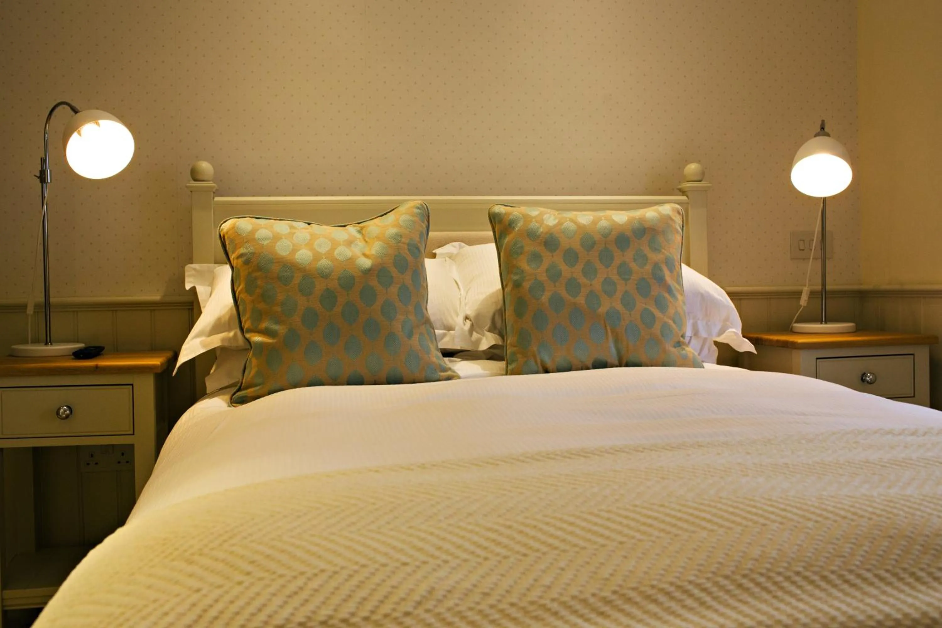 Decorative detail, Bed in Houndgate Townhouse