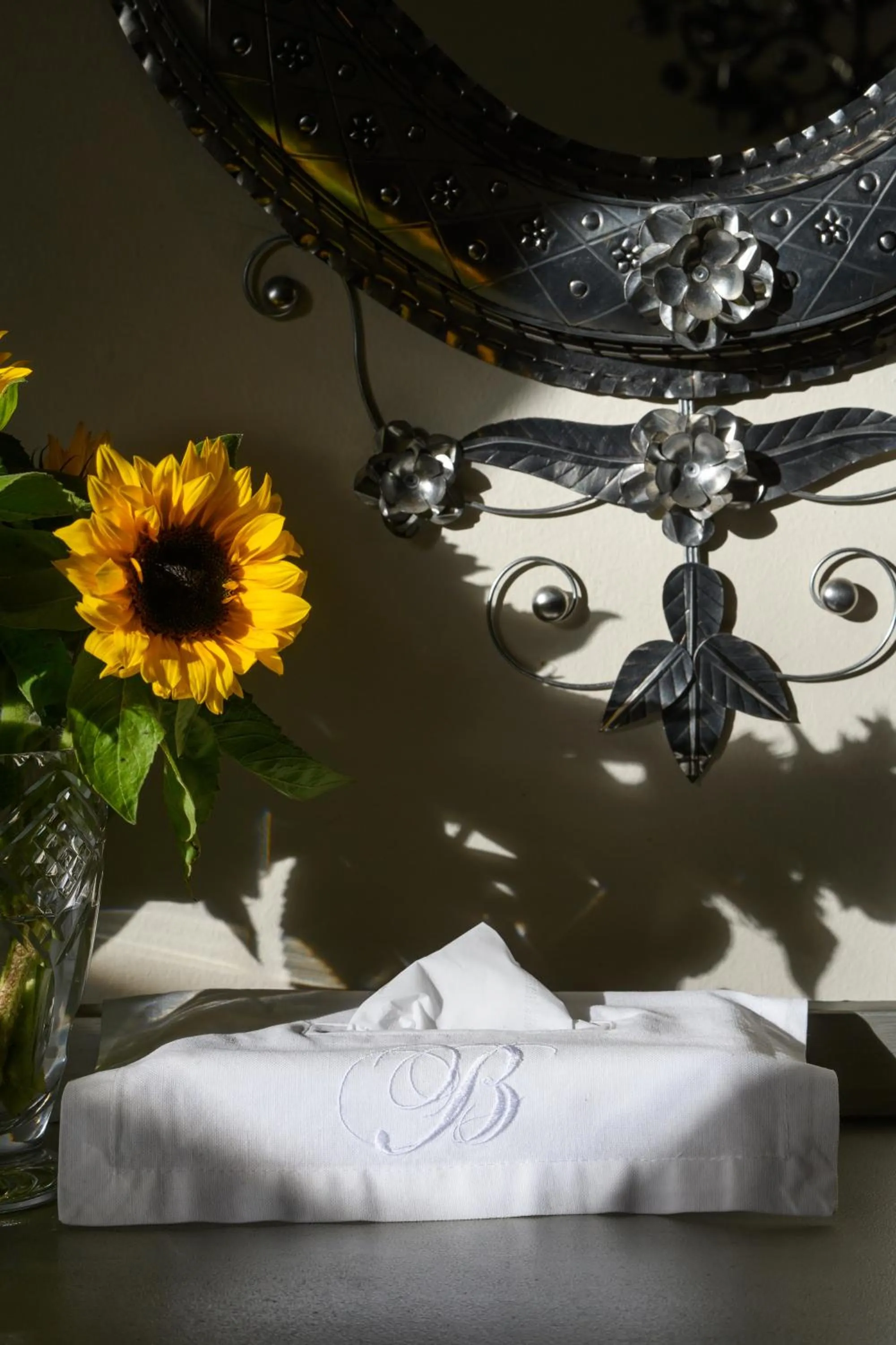 Decorative detail in Baruch Guest House Rhodes