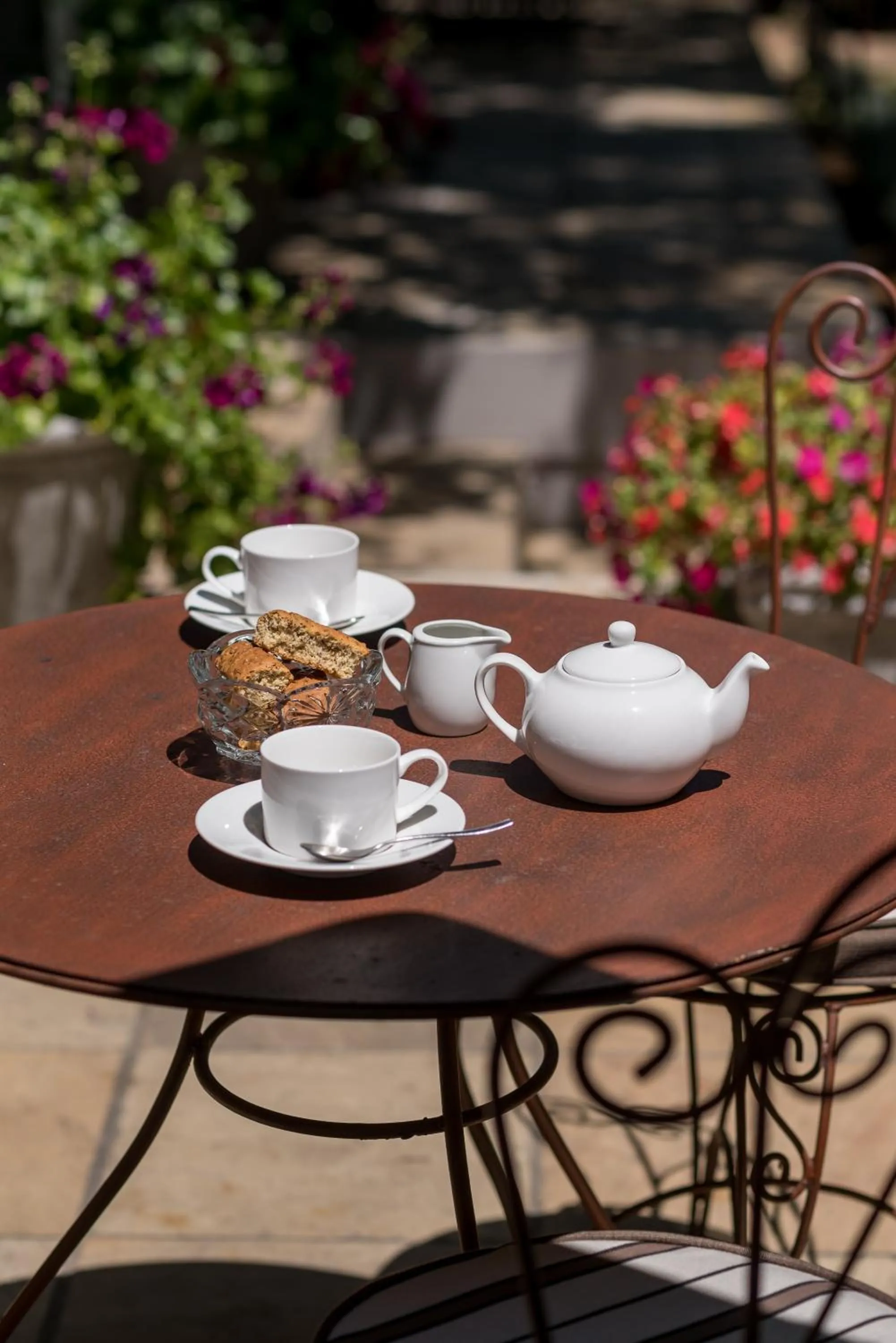 Seating area in Baruch Guest House Rhodes