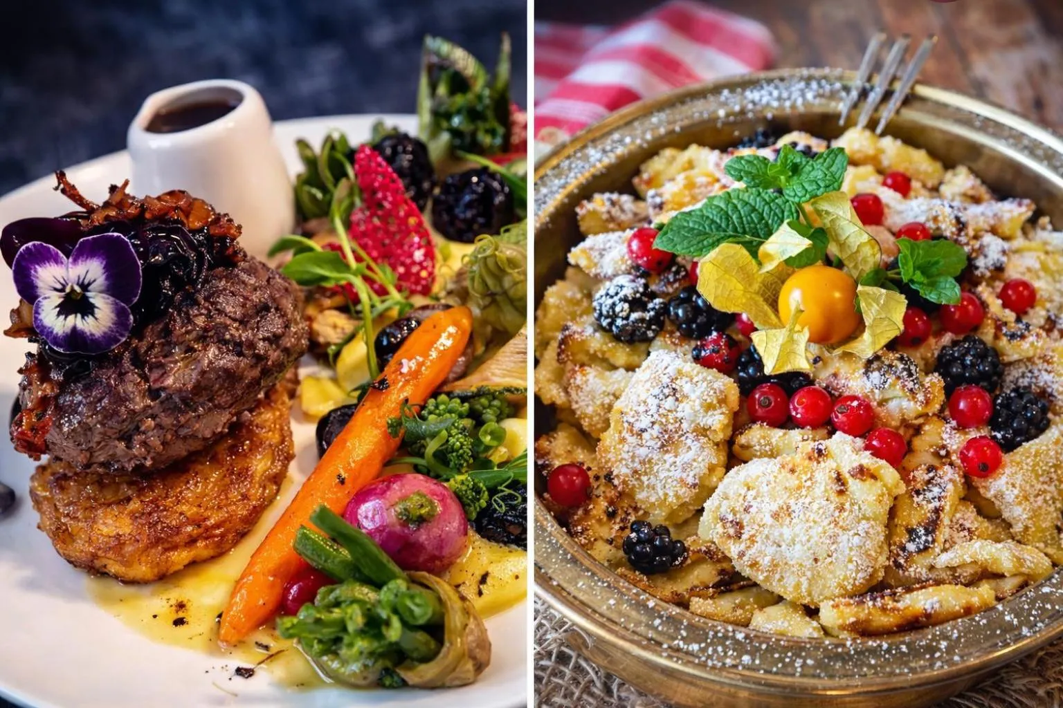 Restaurant/places to eat in Landhotel Römerkessel