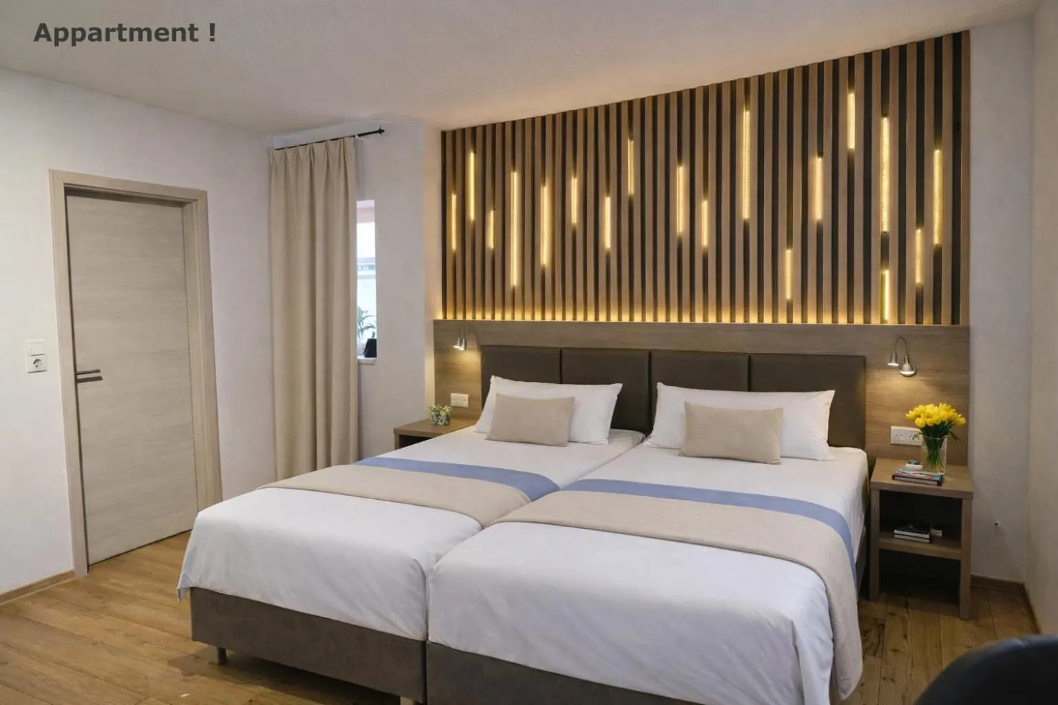 Bed in Landhotel Römerkessel