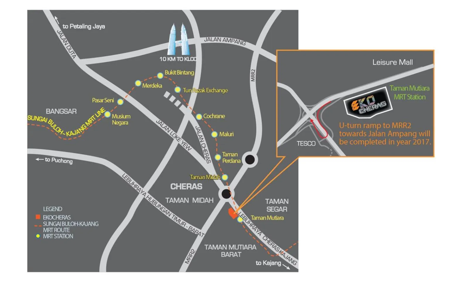 Floor plan in EkoCheras by MOKA at CHERAS