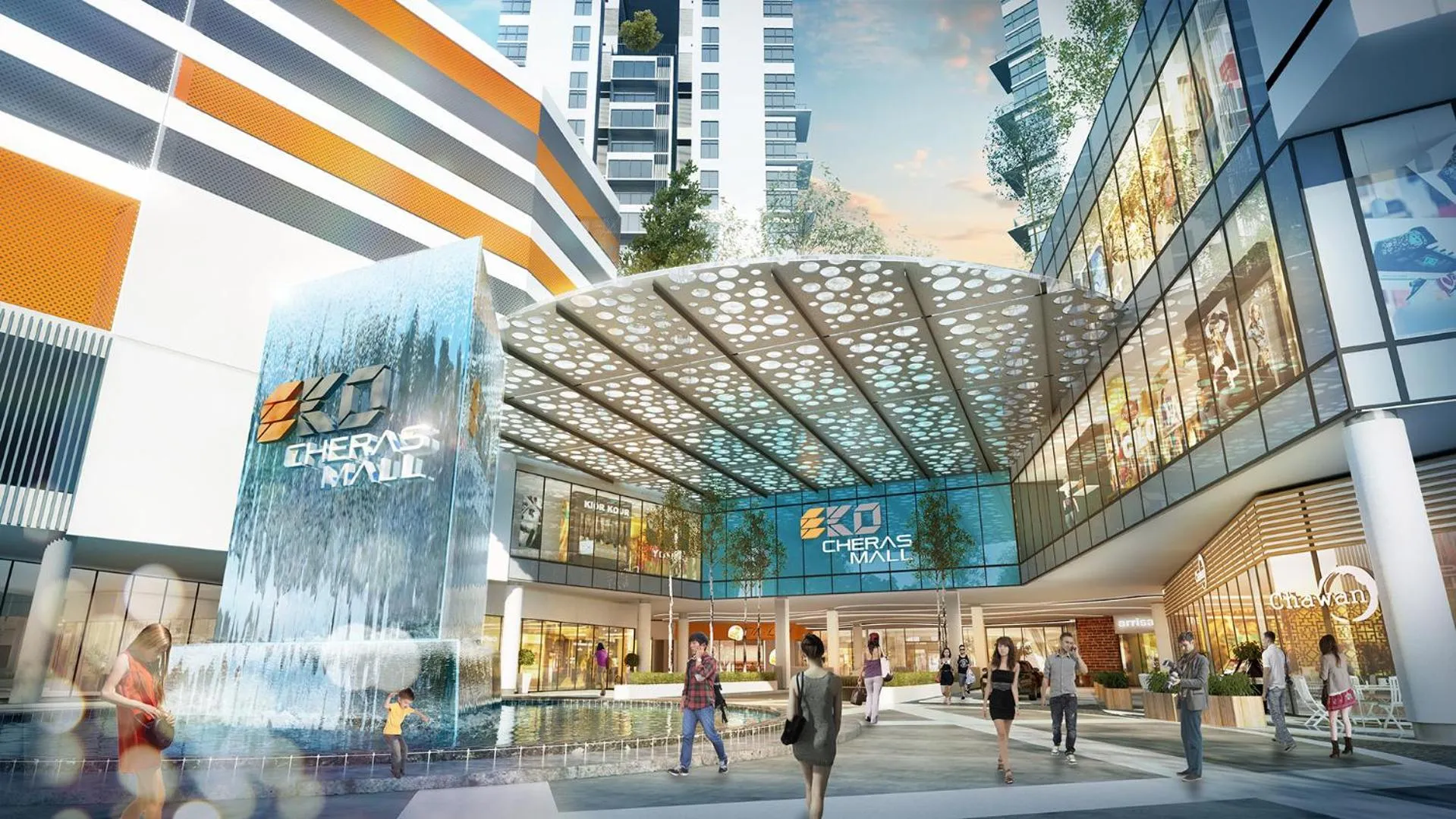 Property building in EkoCheras by MOKA at CHERAS