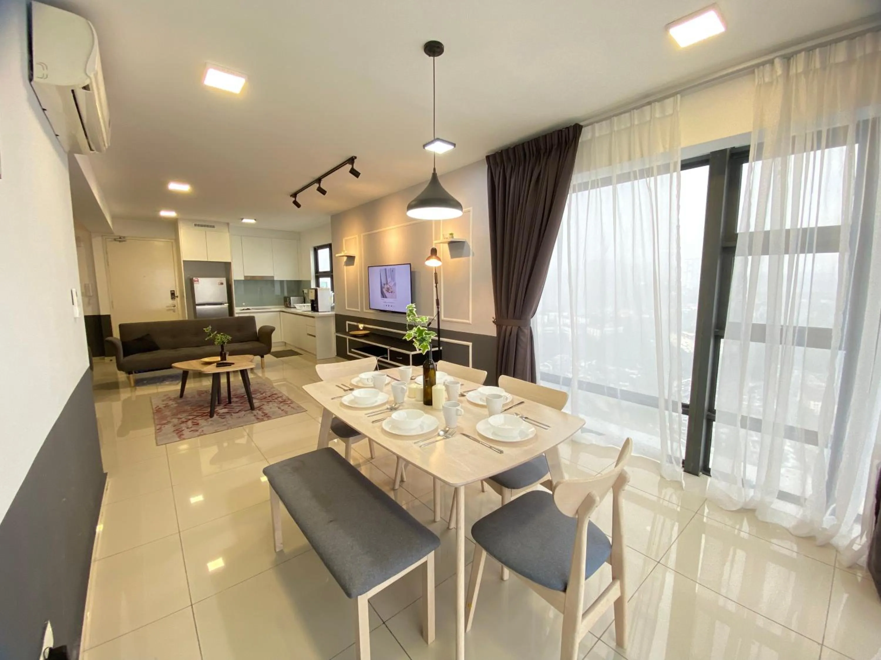 Dining area in EkoCheras by MOKA at CHERAS