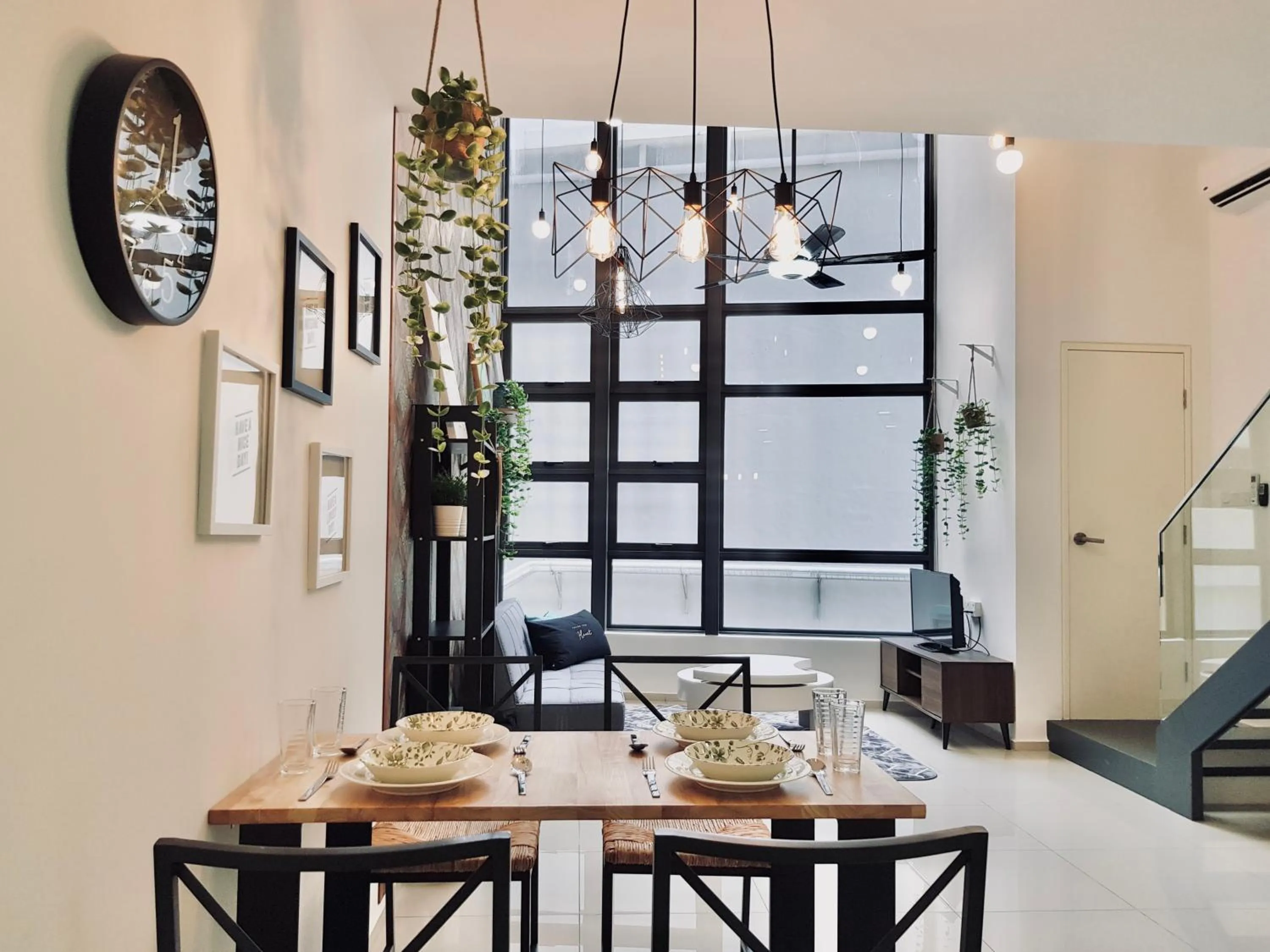 Dining area in EkoCheras by MOKA at CHERAS