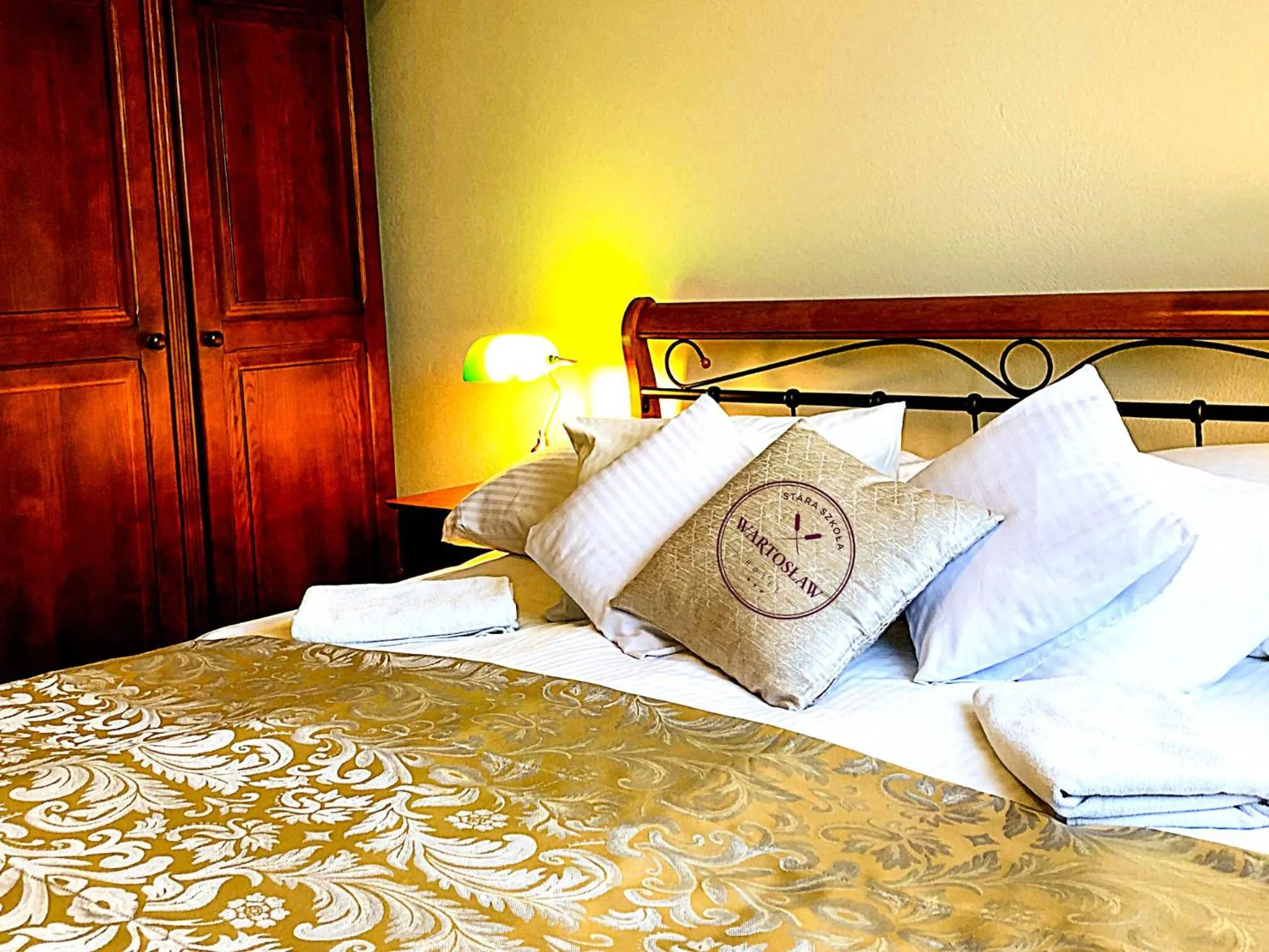 Bed in Hotel Wartosław