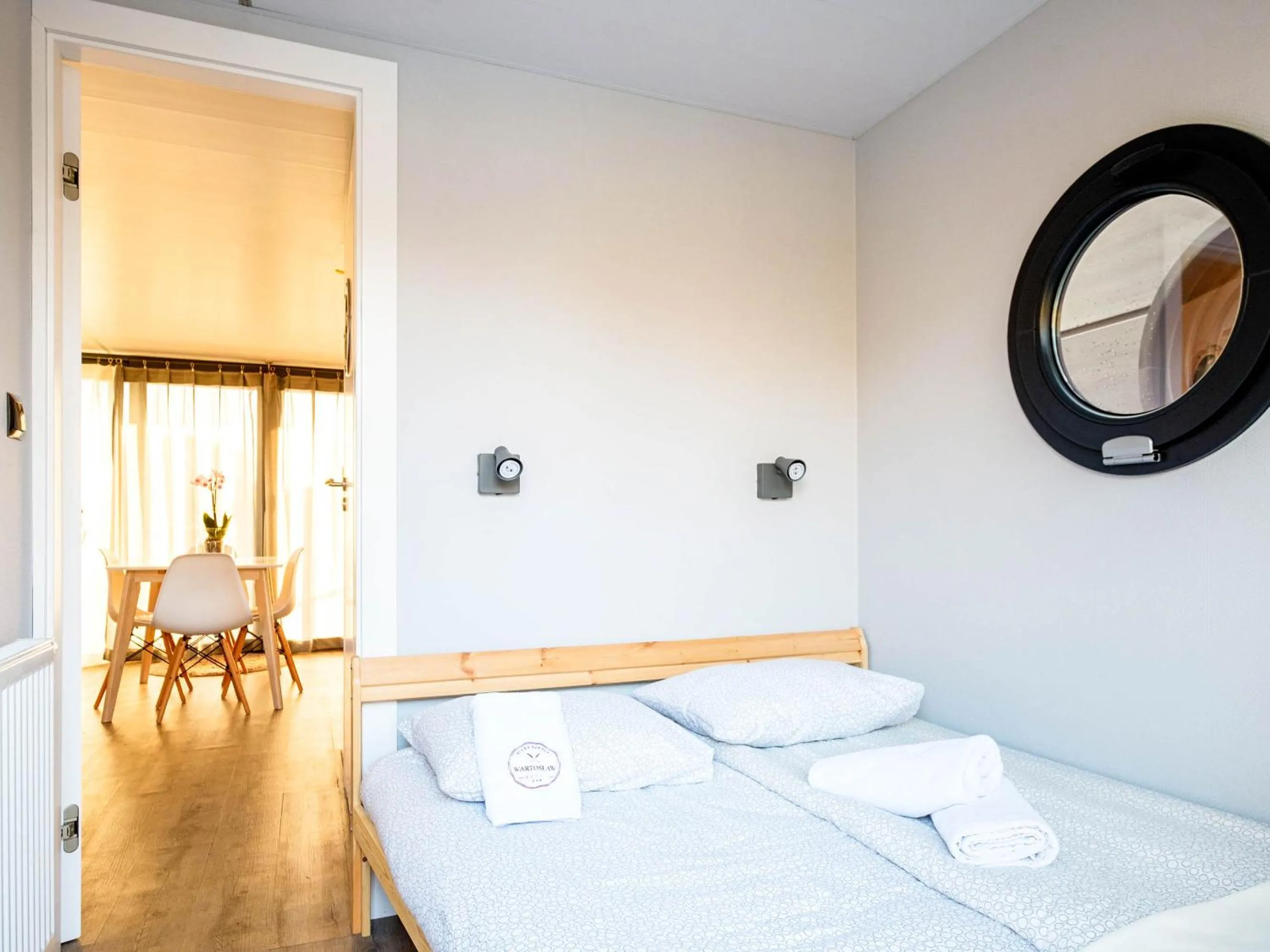 Bed in Hotel Wartosław