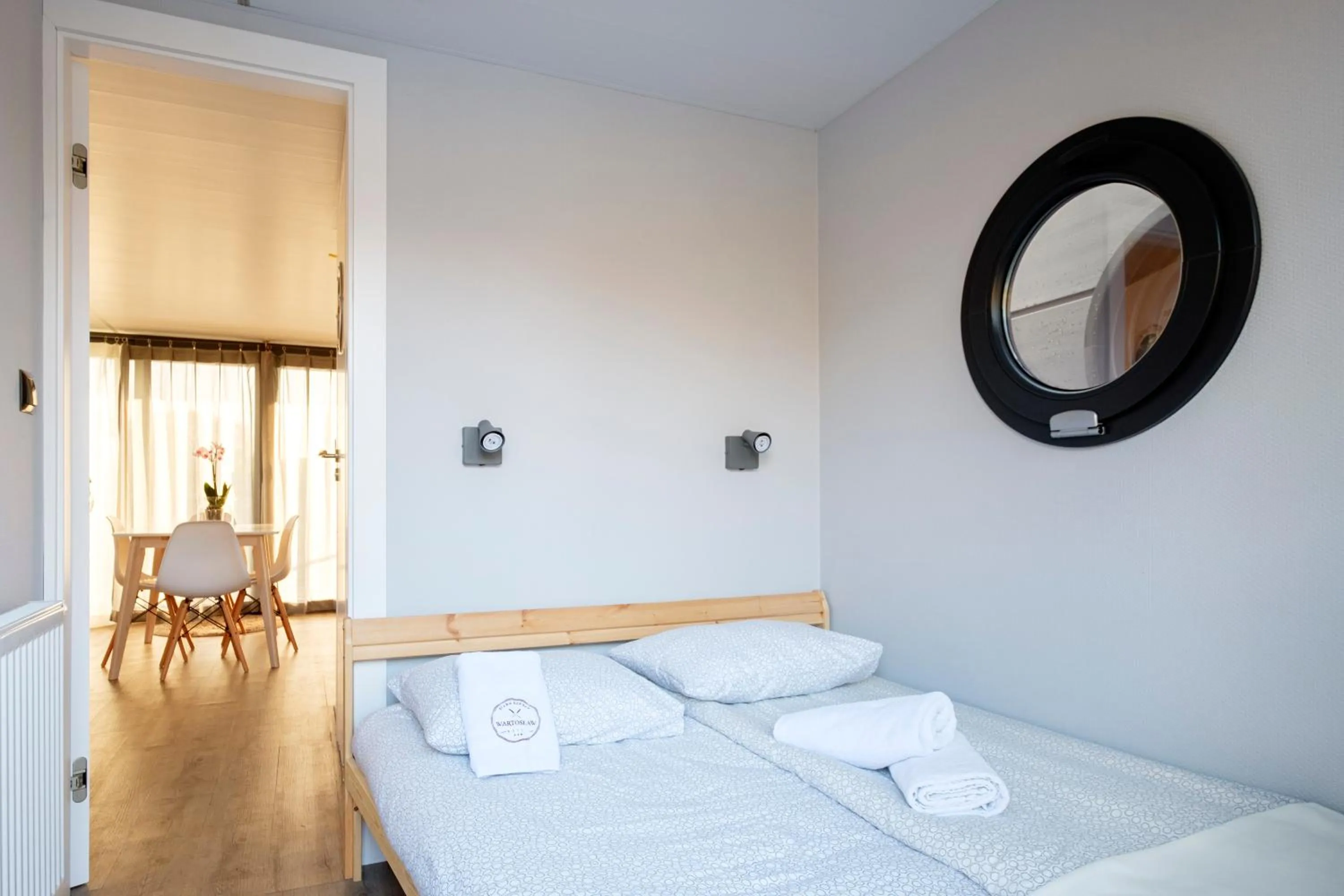 Bed in Hotel Wartosław