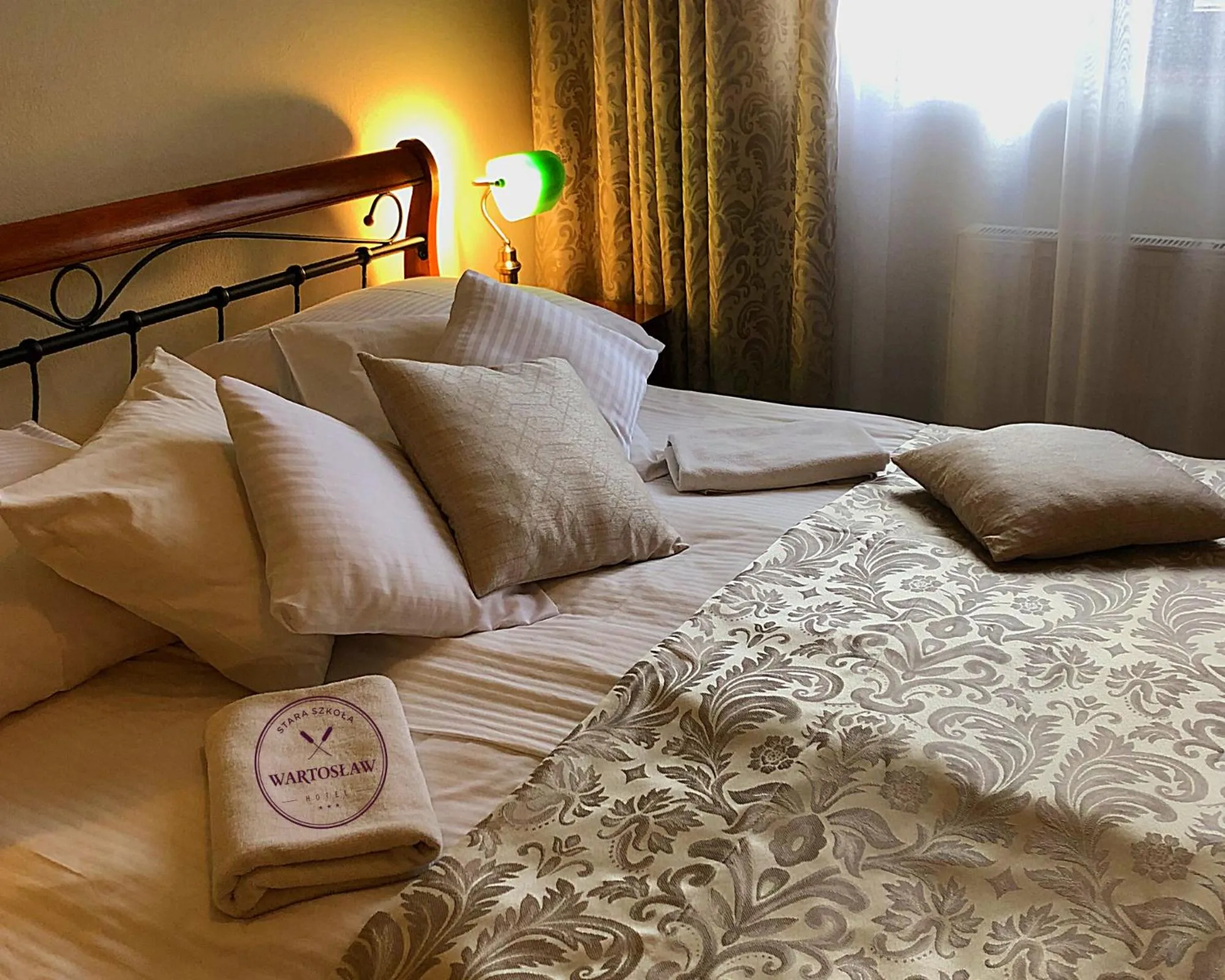 Bed in Hotel Wartosław