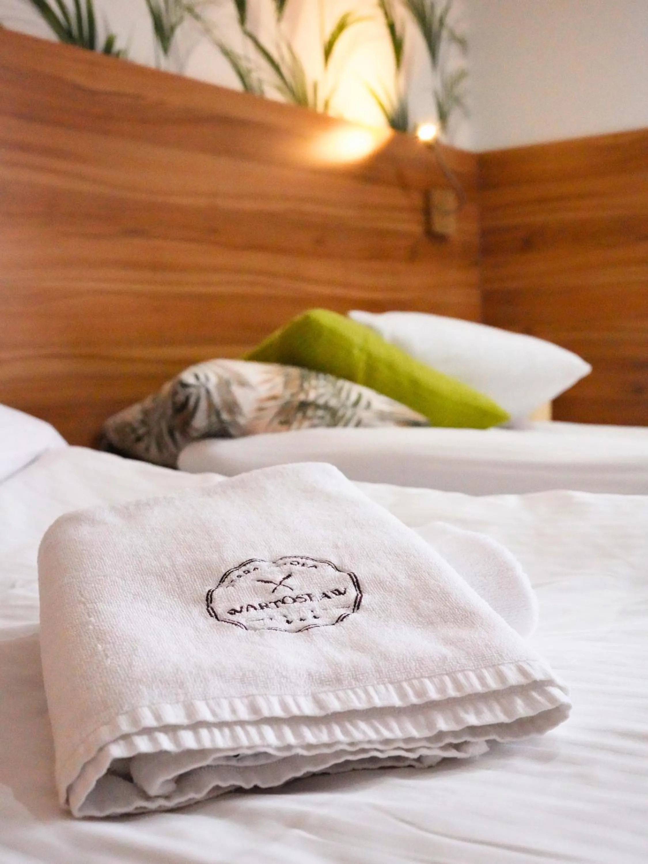 Bed in Hotel Wartosław