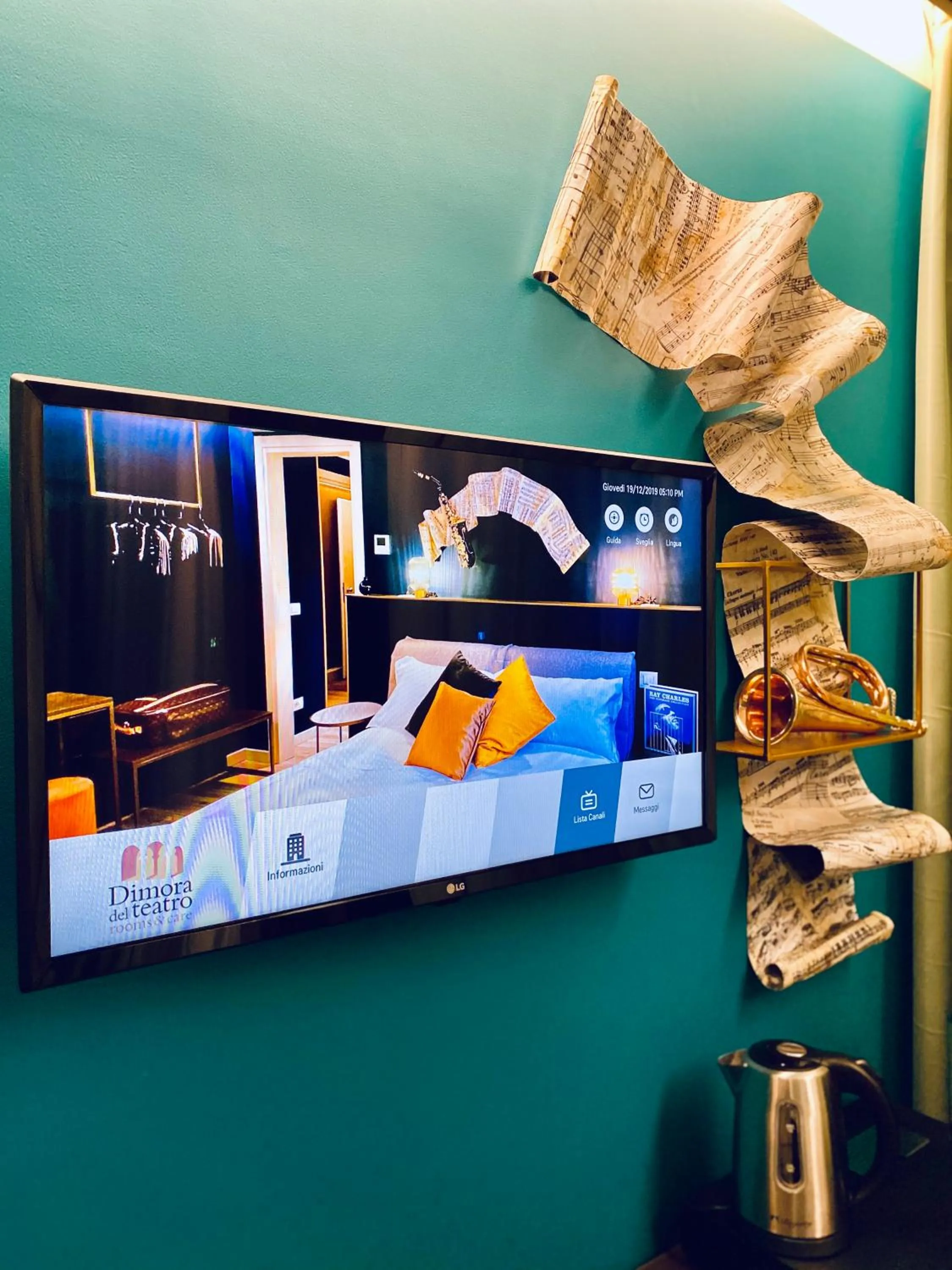 TV and multimedia in Dimora del Teatro