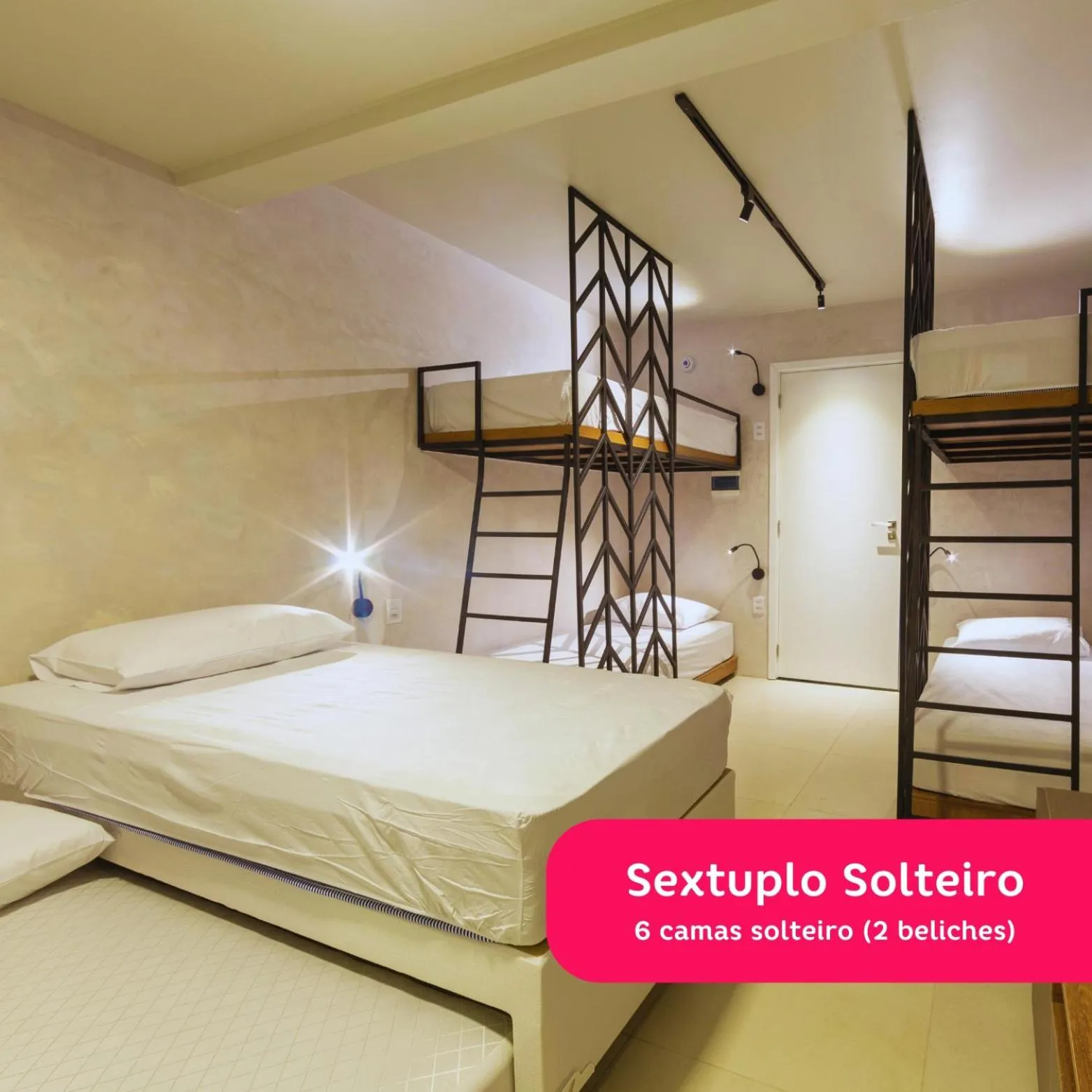 Bedroom, Bed in Liiv Cobogó - Natal Ponta Negra