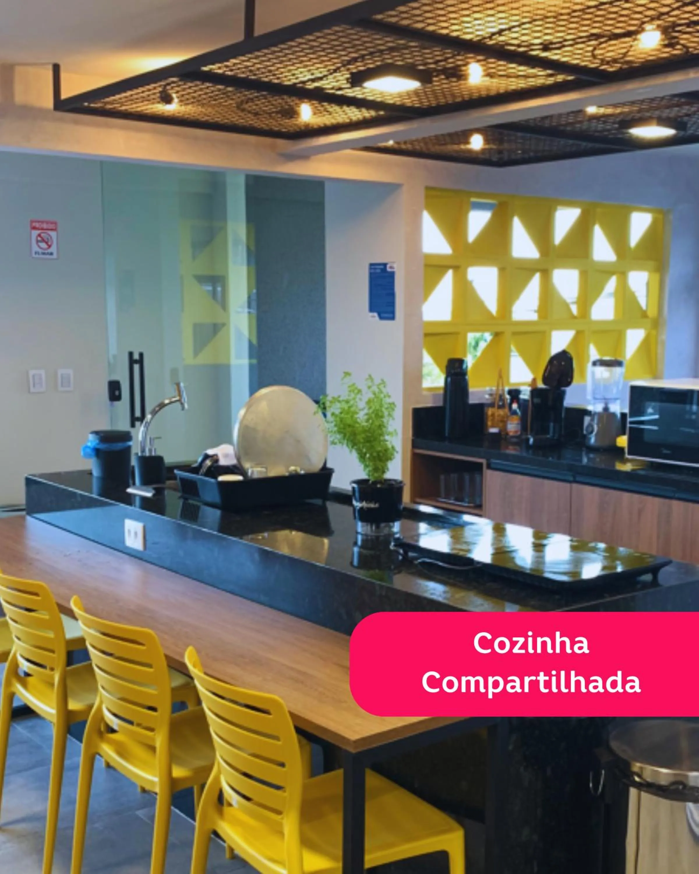 Communal kitchen in Liiv Cobogó - Natal Ponta Negra