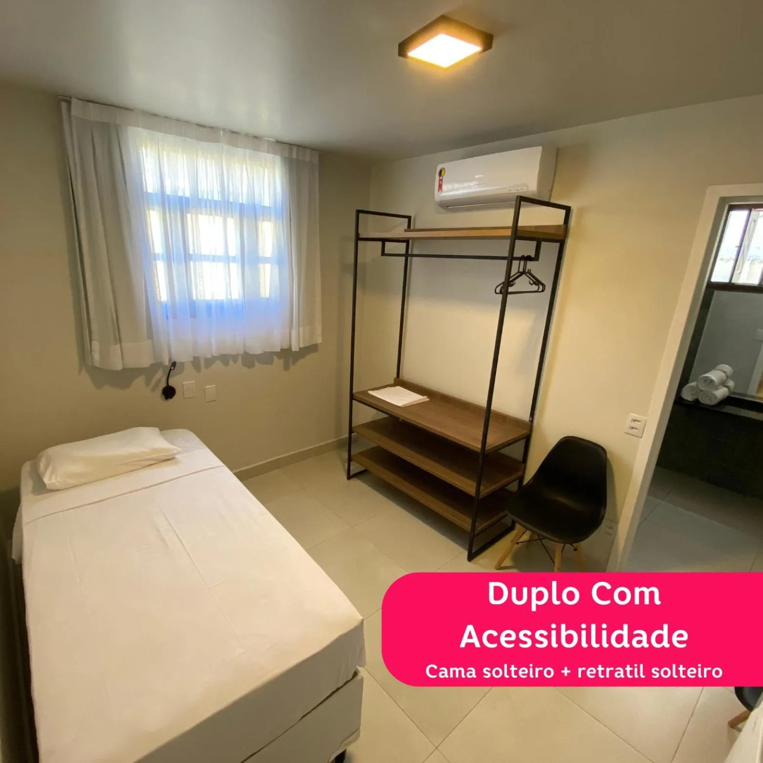 Bedroom, Bed in Liiv Cobogó - Natal Ponta Negra