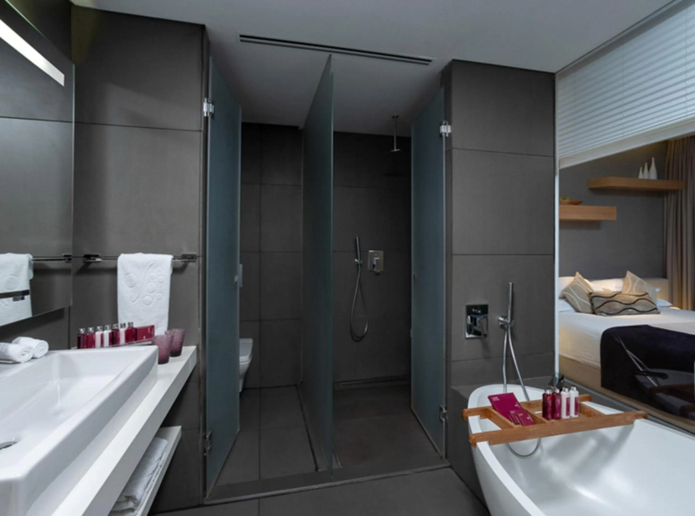 Bathroom, Bed in Cramim by Isrotel Exclusive