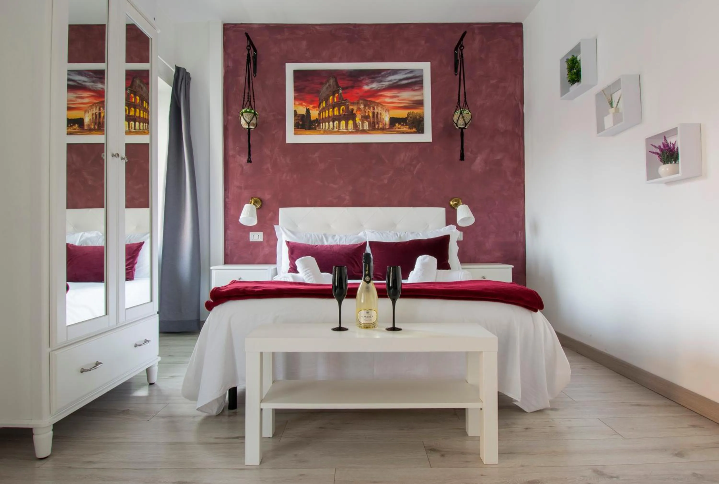 Bed in Piccolo Hotel Boutique