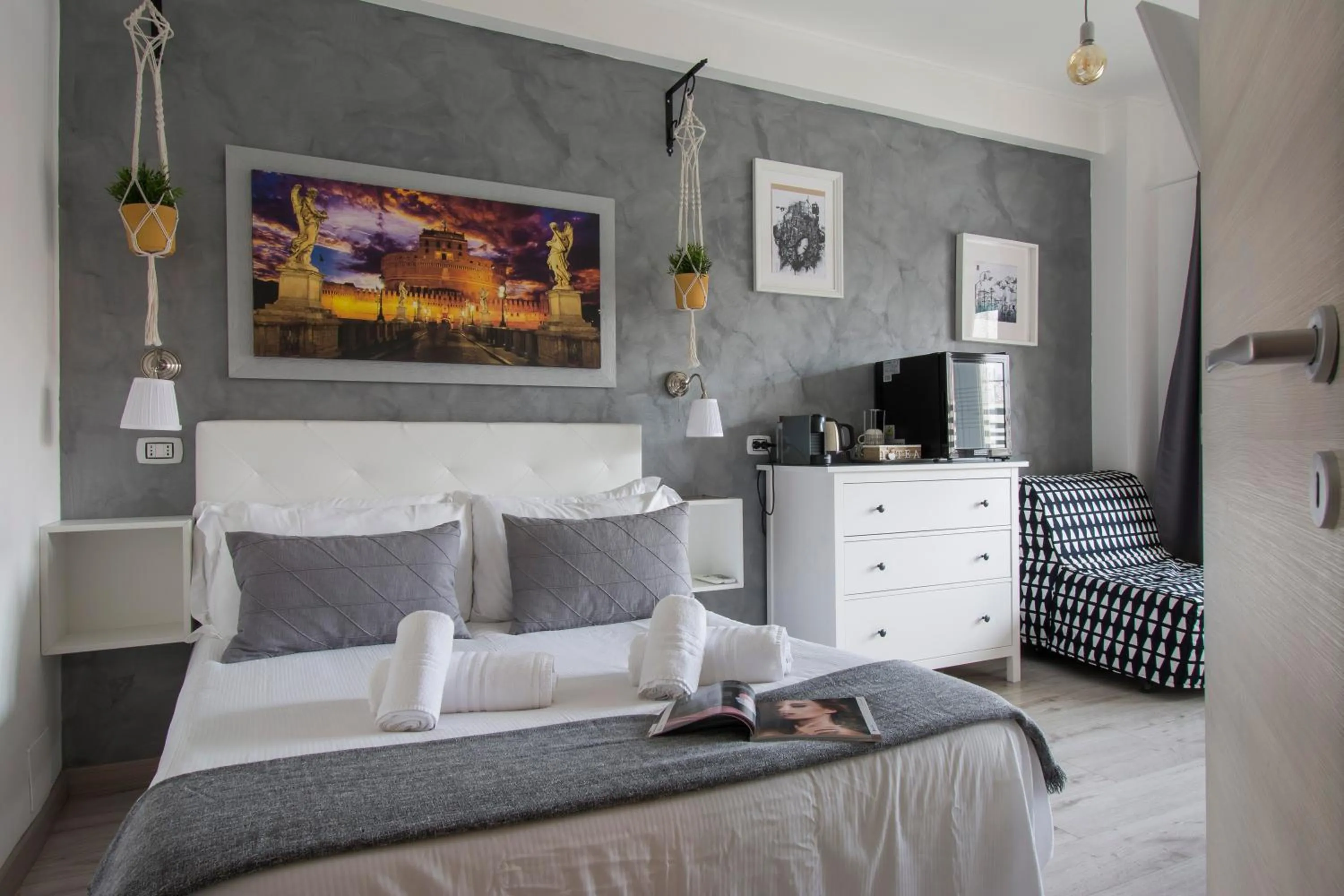 Bed in Piccolo Hotel Boutique