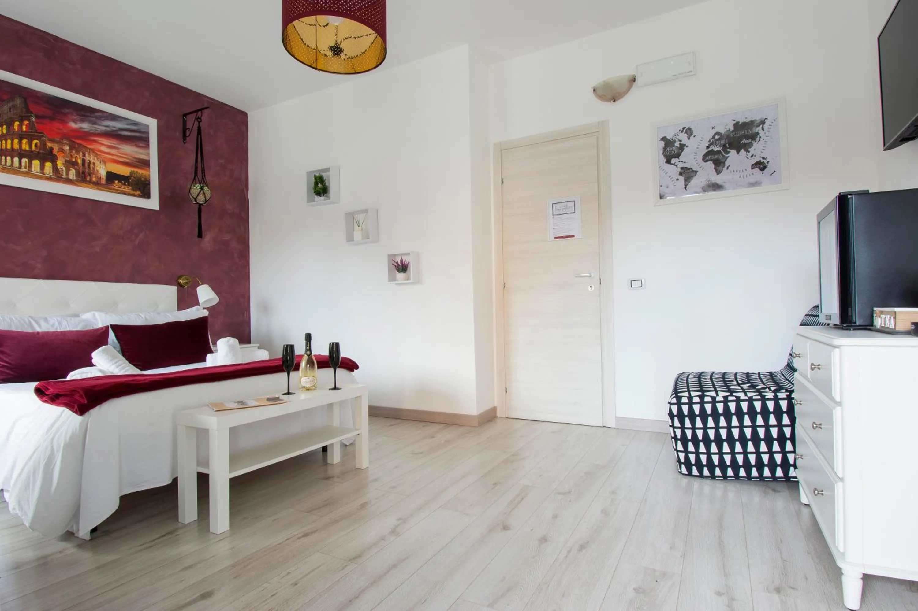 Bed in Piccolo Hotel Boutique