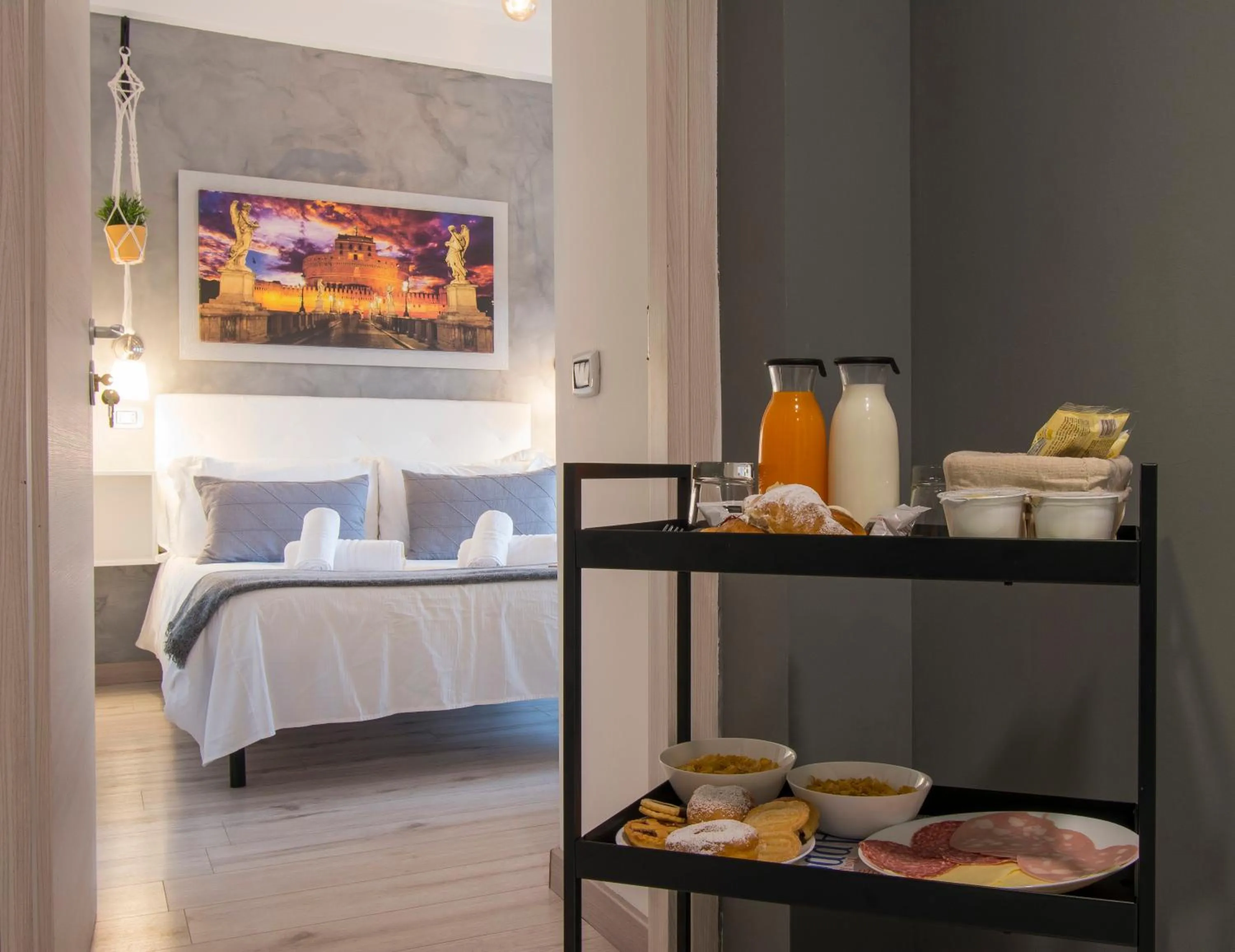 Bed in Piccolo Hotel Boutique