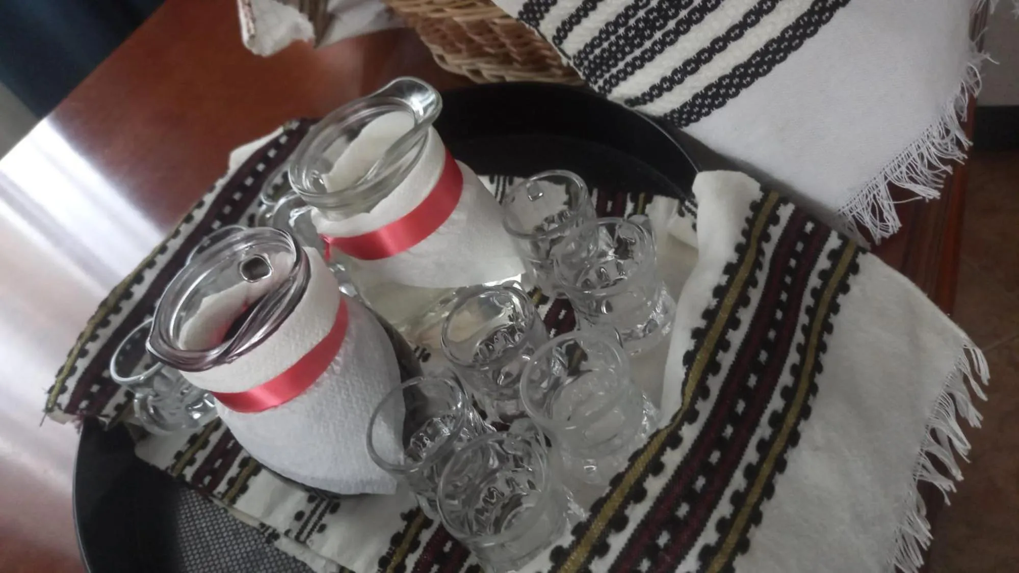 Drinks in Chalet 173