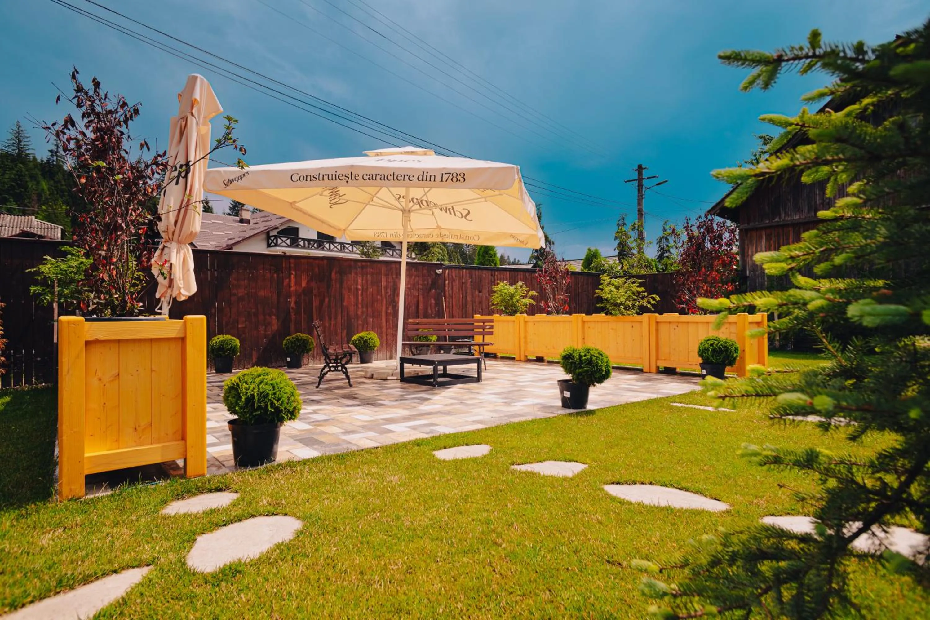 Garden in Chalet 173