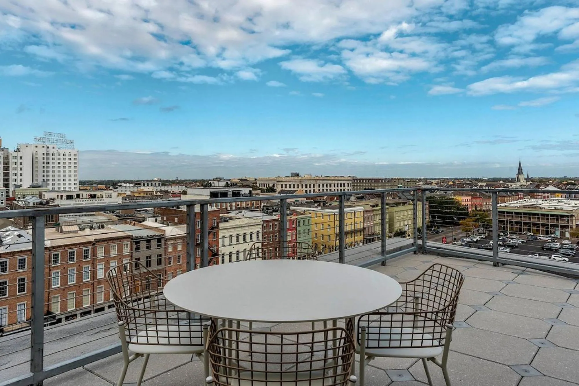 Patio in ONE11 Hotel