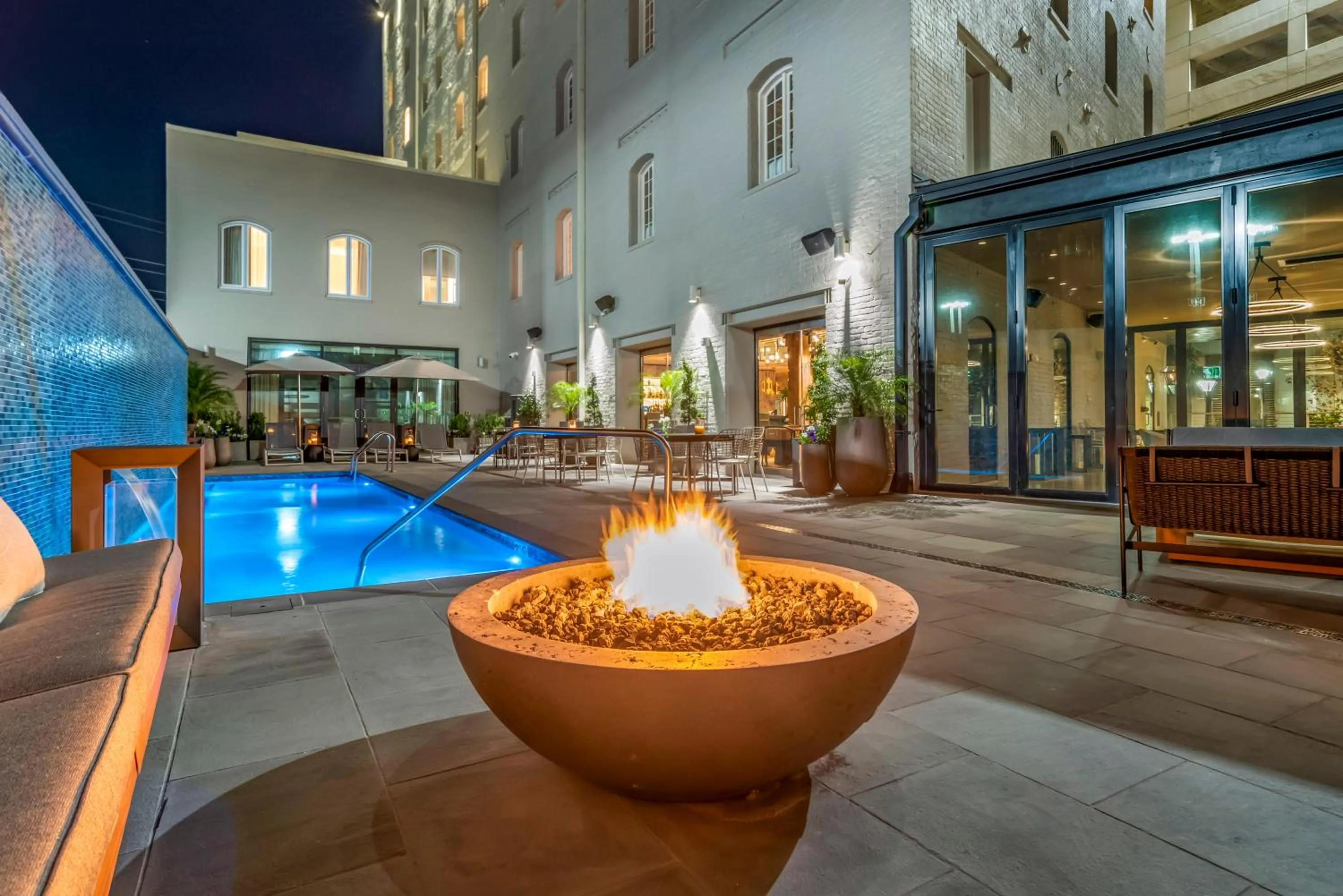 Pool view in ONE11 Hotel