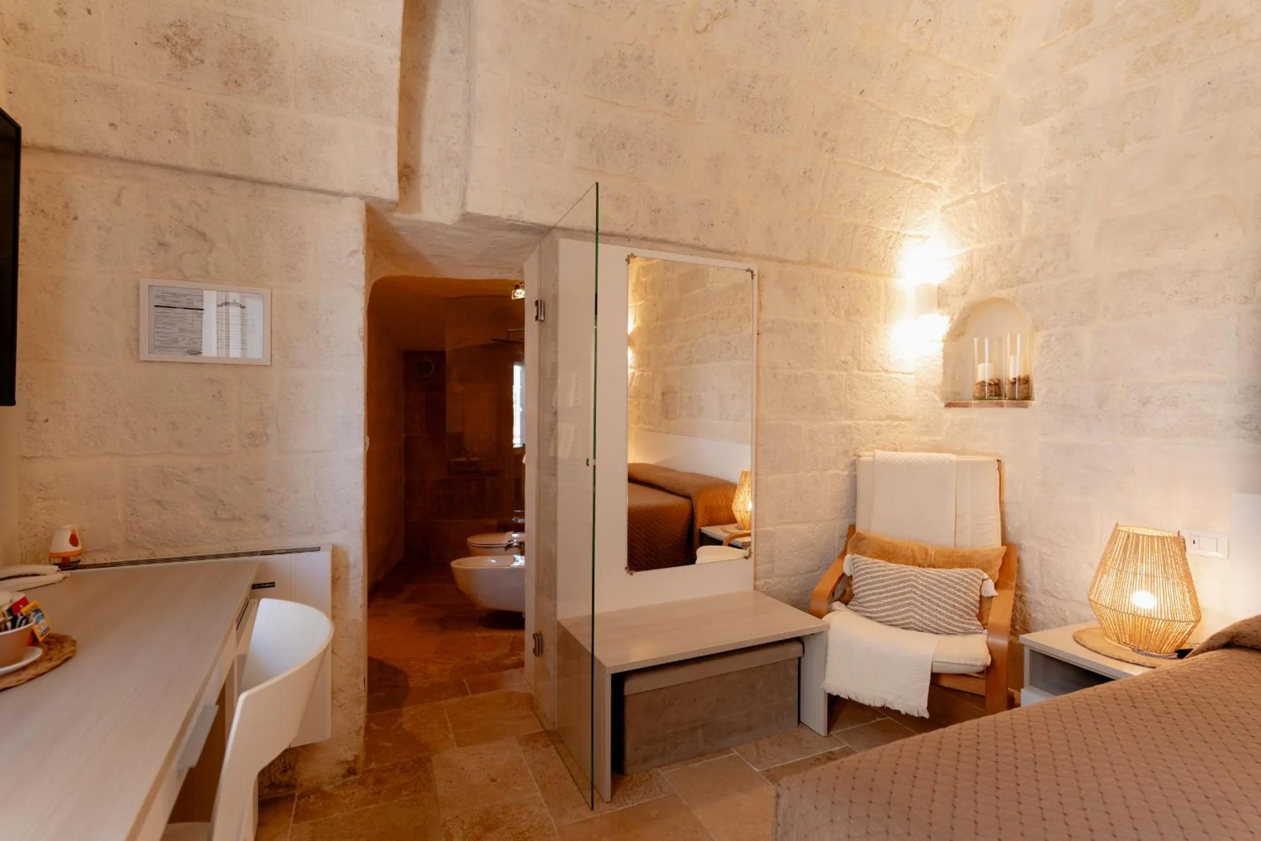 Bathroom, Bed in Il Belvedere