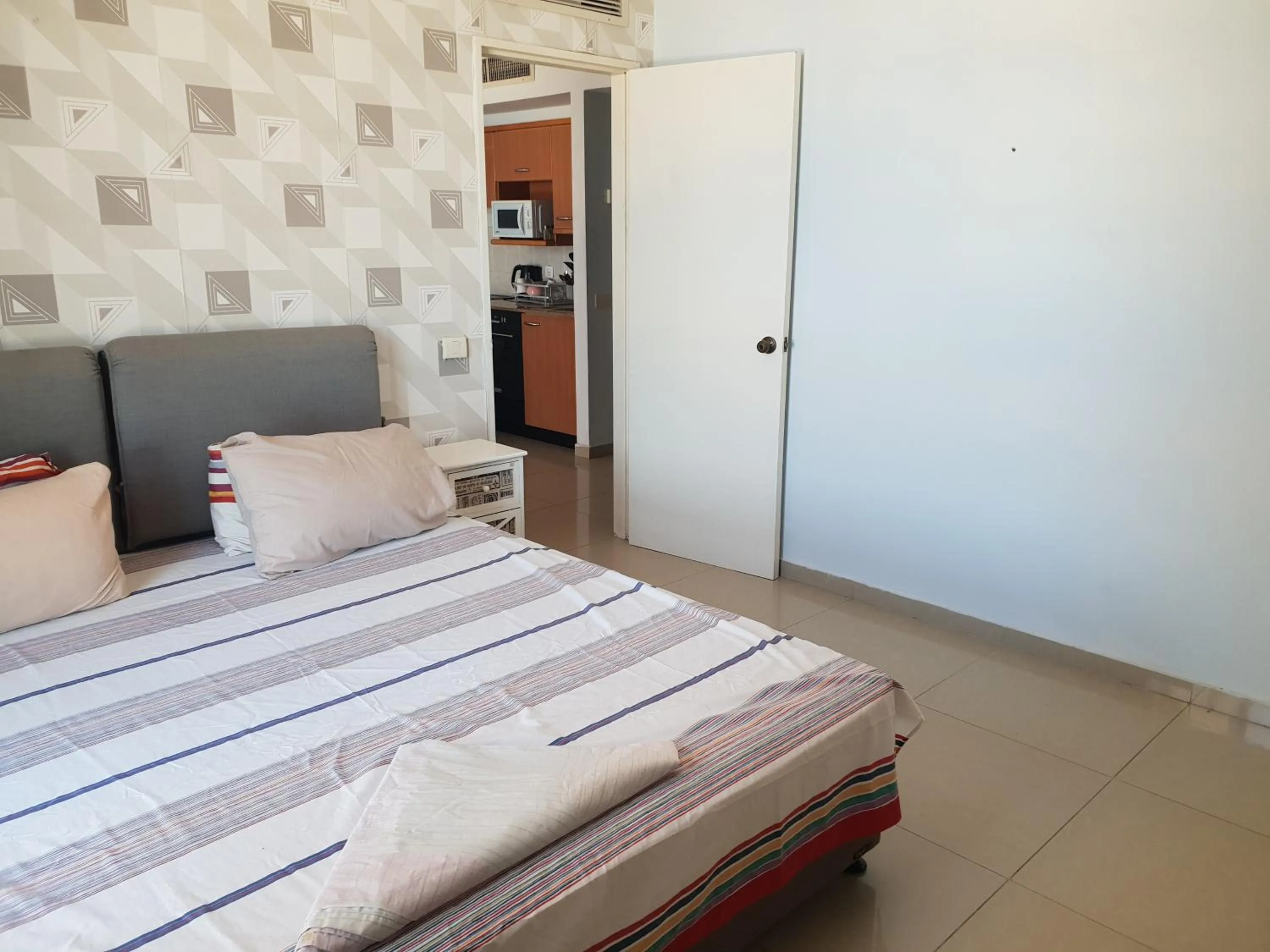 Bed in Marom Apartments Hof Hacarmel