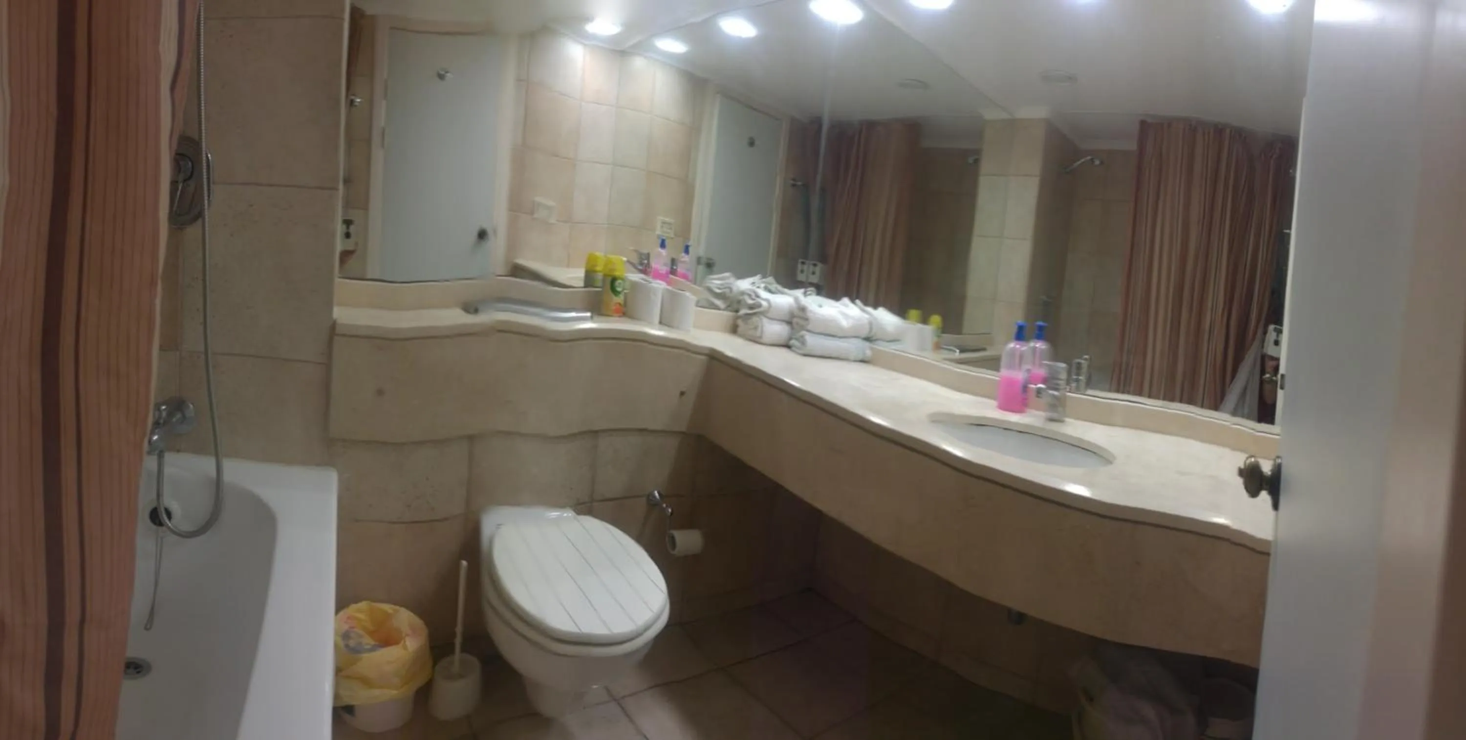 Bathroom in Marom Apartments Hof Hacarmel