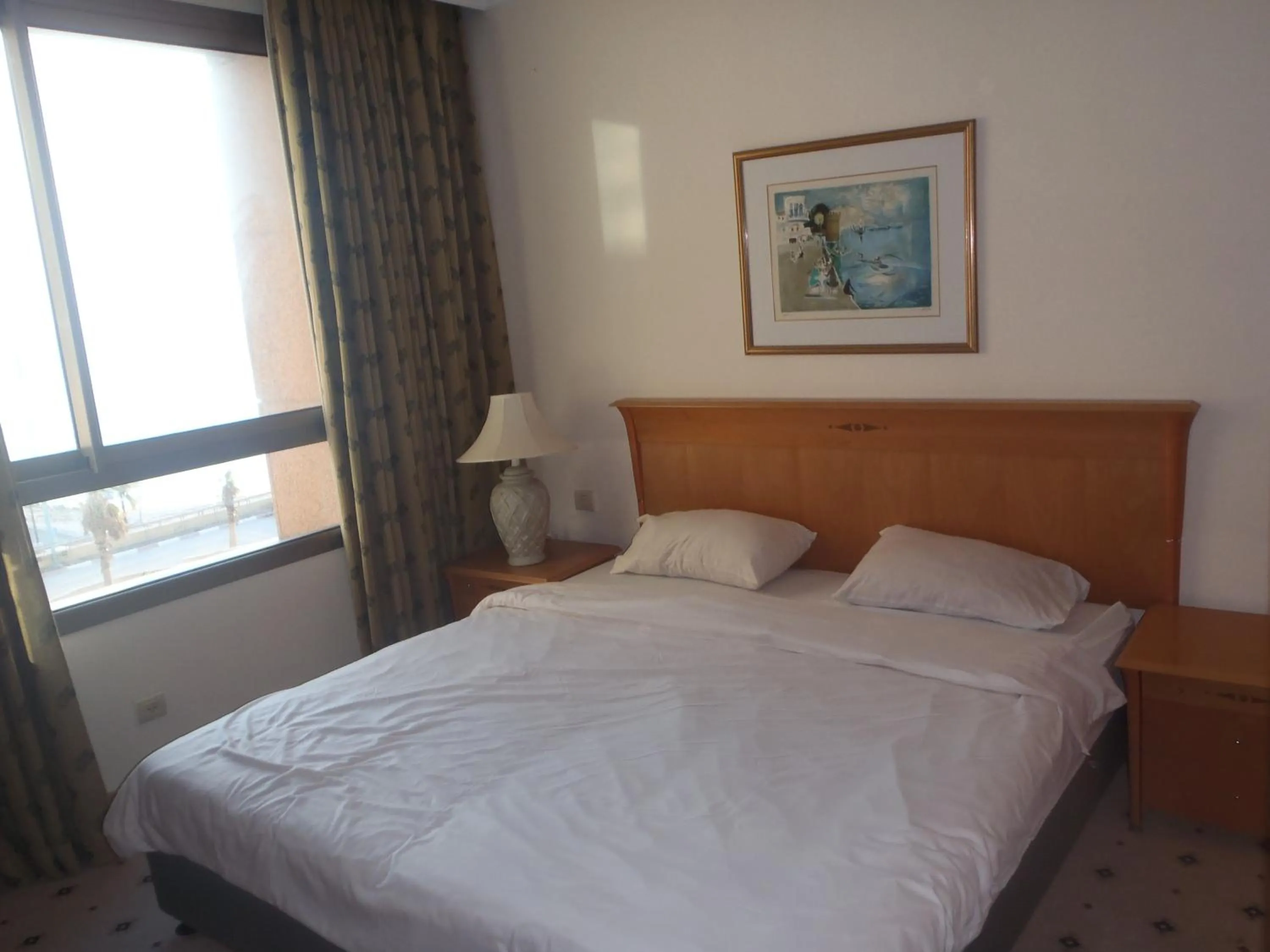 Bed in Marom Apartments Hof Hacarmel